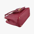 Galleria Front Pocket Red SAFFIANO Leather BN2674 14/Aガレリア フロント ポケット レッド サフィアーノレザー BN2674 14/A