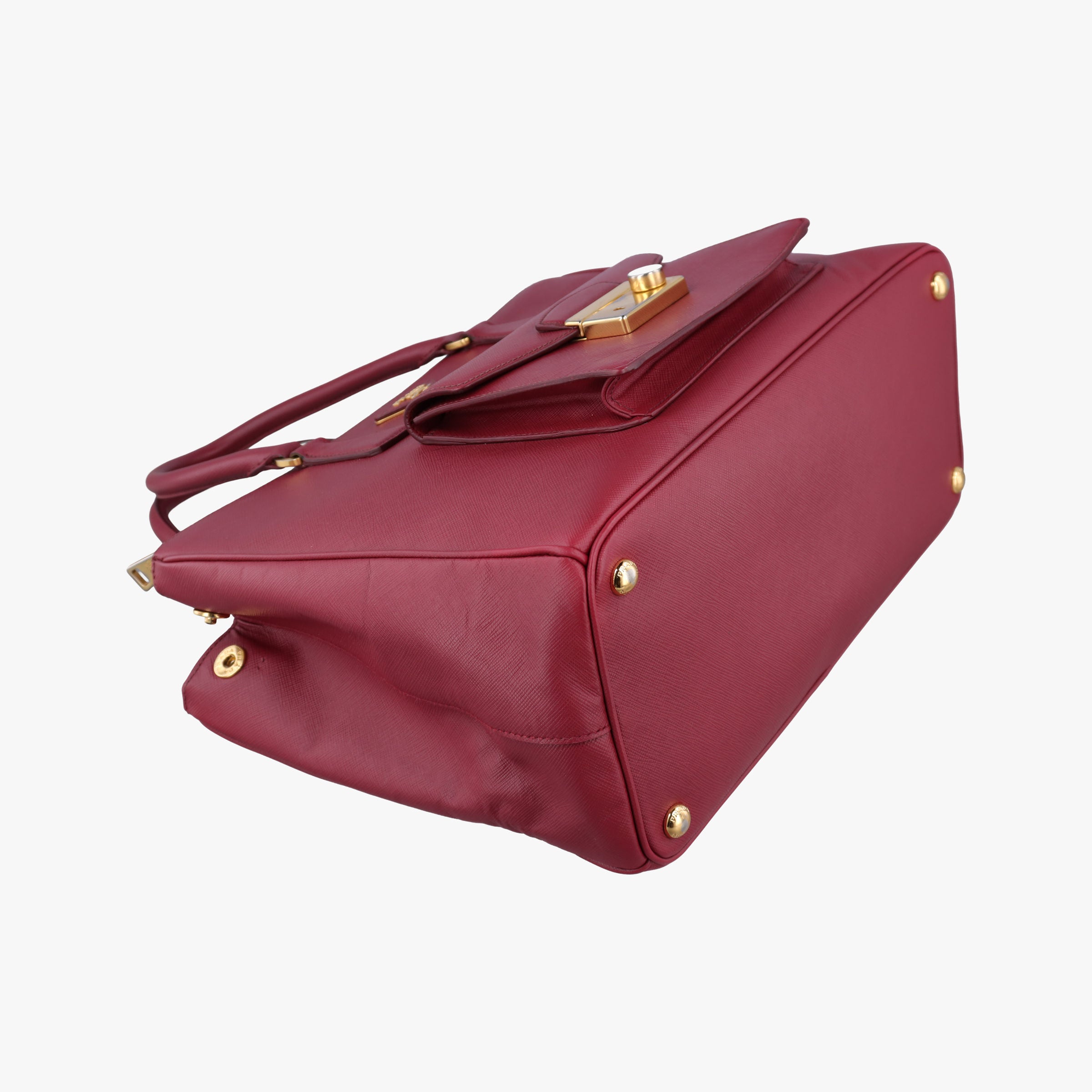 Galleria Front Pocket Red SAFFIANO Leather BN2674 14/Aガレリア フロント ポケット レッド サフィアーノレザー BN2674 14/A