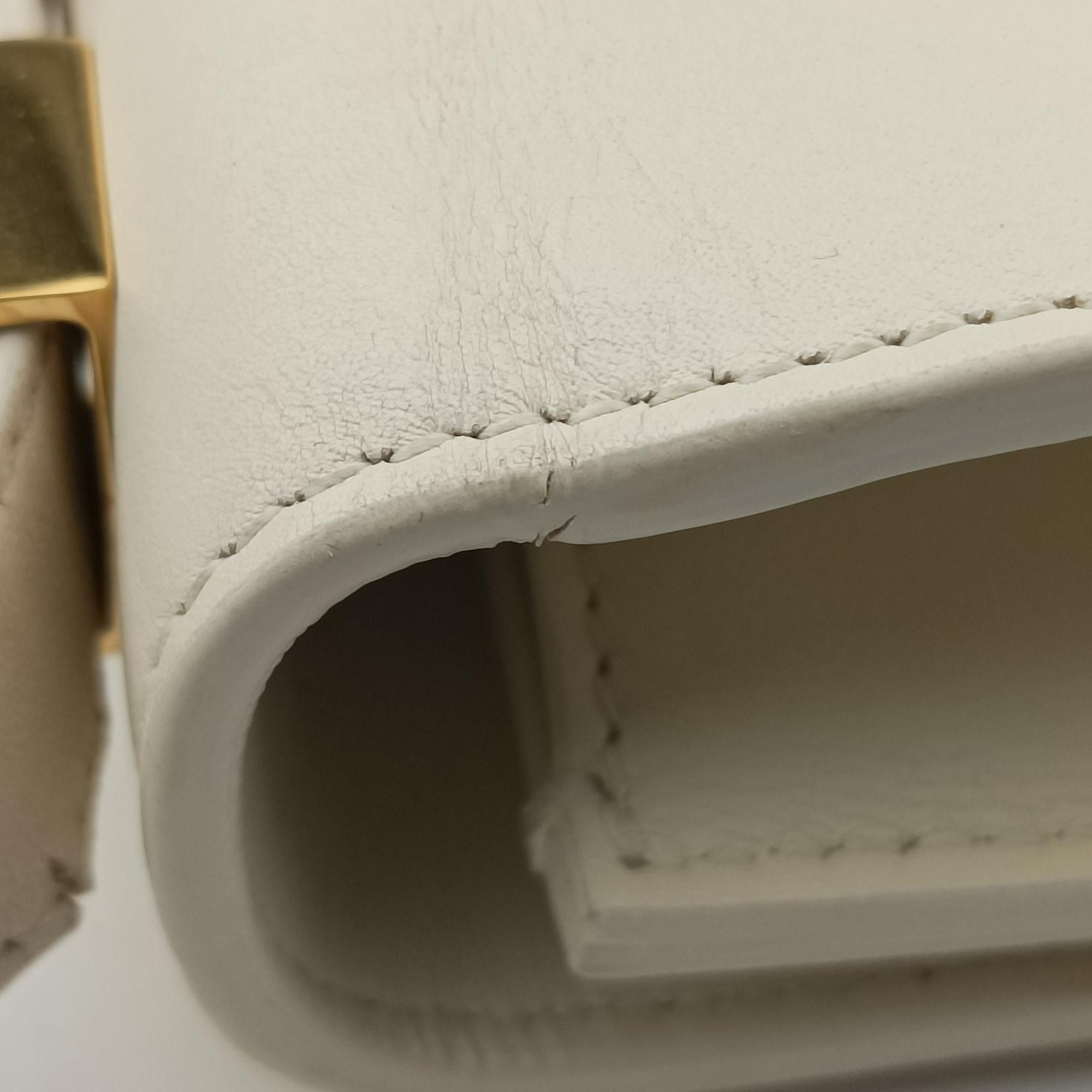 30 Montaigne White leather 29-MA-110930モンテーニュ ホワイト レザー 29-MA-1109