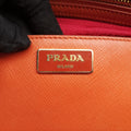 Galleria Orange×red SAFFIANO Leather BN1844 31/Mガレリア オレンジ×レッド サフィアーノレザー BN1844 31/M
