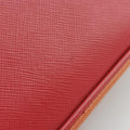 Galleria Orange×red SAFFIANO Leather BN1844 31/Mガレリア オレンジ×レッド サフィアーノレザー BN1844 31/M