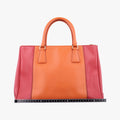 Galleria Orange×red SAFFIANO Leather BN1844 31/Mガレリア オレンジ×レッド サフィアーノレザー BN1844 31/M