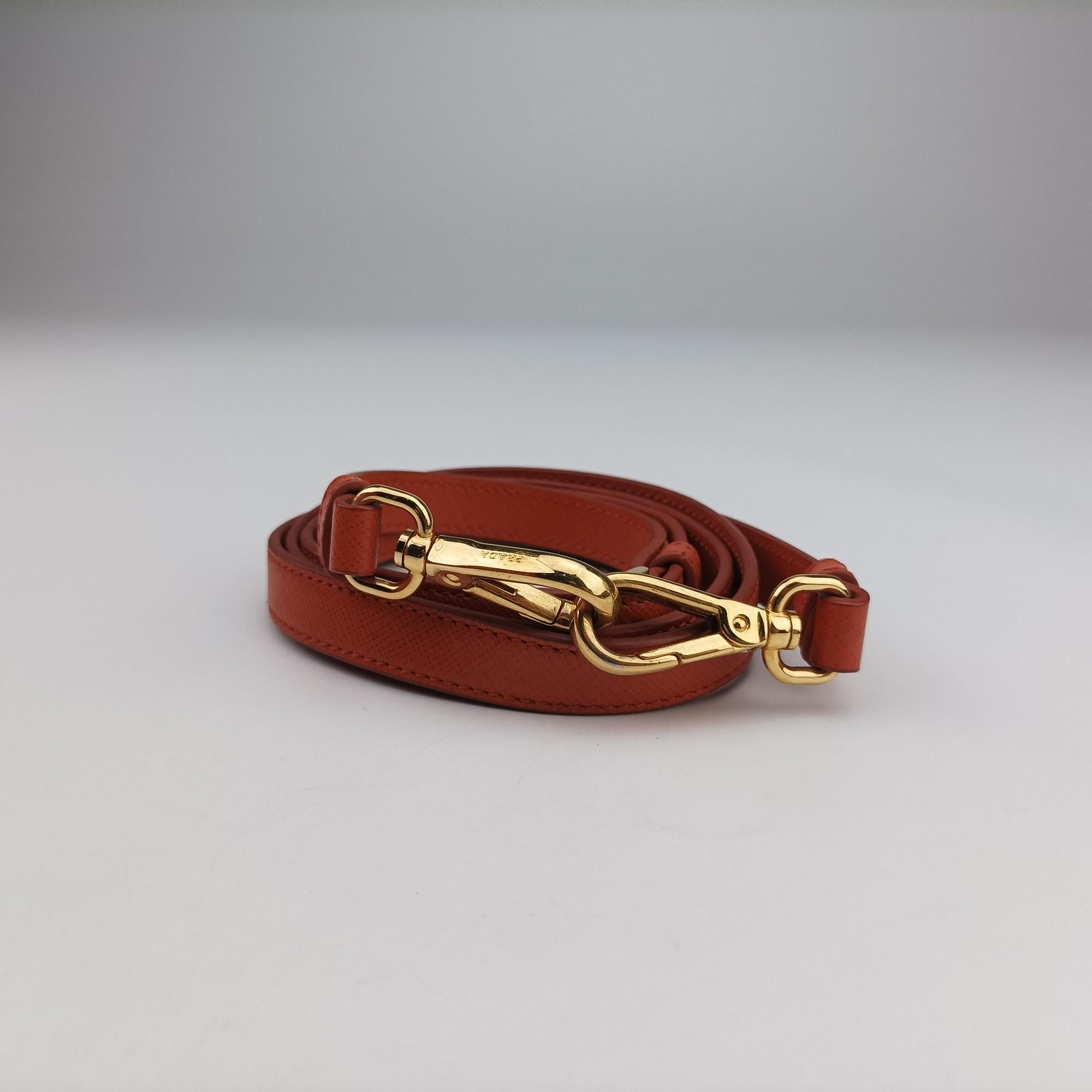 Galleria Orange×red SAFFIANO Leather BN1844 31/Mガレリア オレンジ×レッド サフィアーノレザー BN1844 31/M