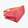 Galleria Orange×red SAFFIANO Leather BN1844 31/Mガレリア オレンジ×レッド サフィアーノレザー BN1844 31/M