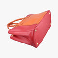 Galleria Orange×red SAFFIANO Leather BN1844 31/Mガレリア オレンジ×レッド サフィアーノレザー BN1844 31/M