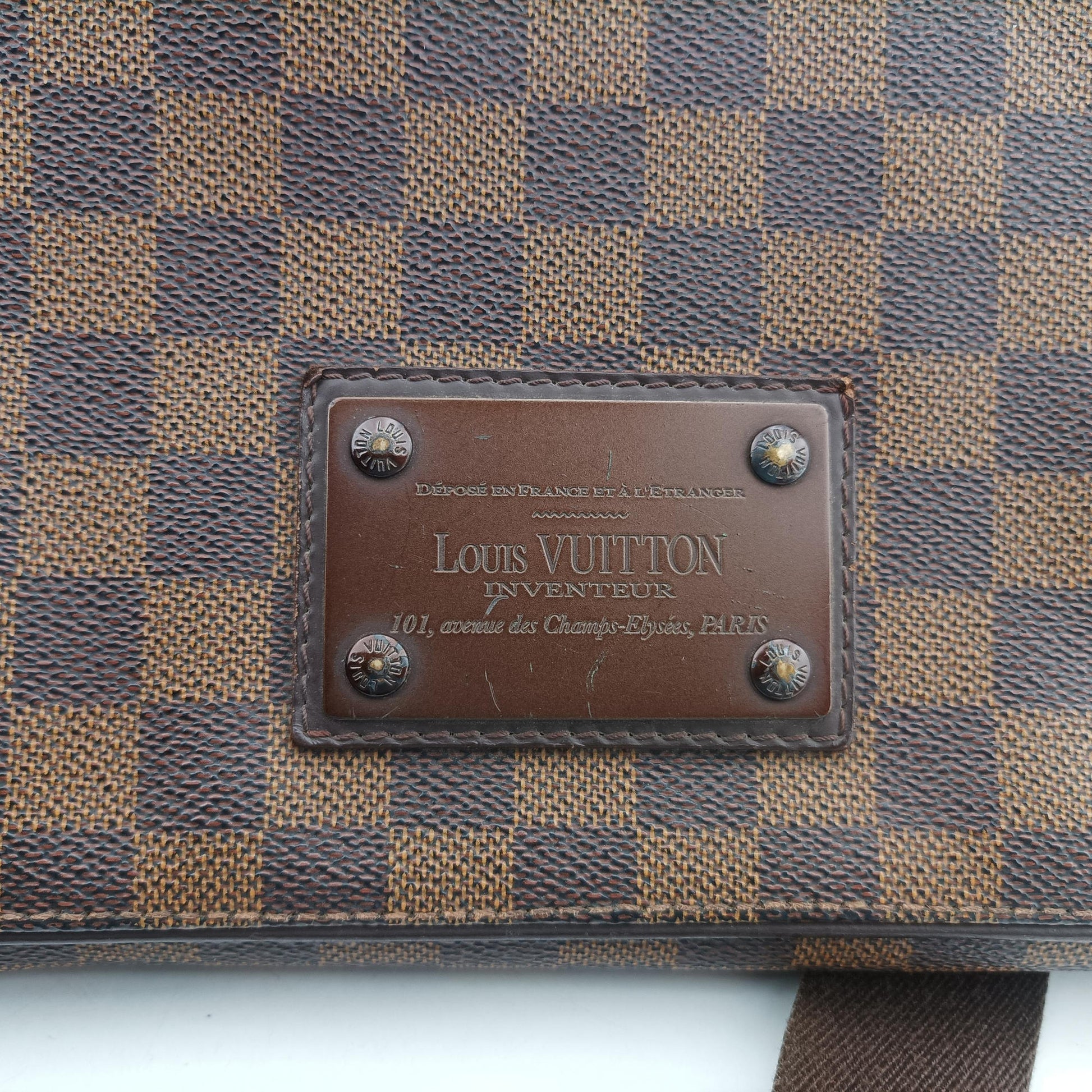BROOKLYN MM EBENE Damier Canvas N51211 CA4150ブルックリンMM エベヌ ダミエキャンバス N51211 CA4150