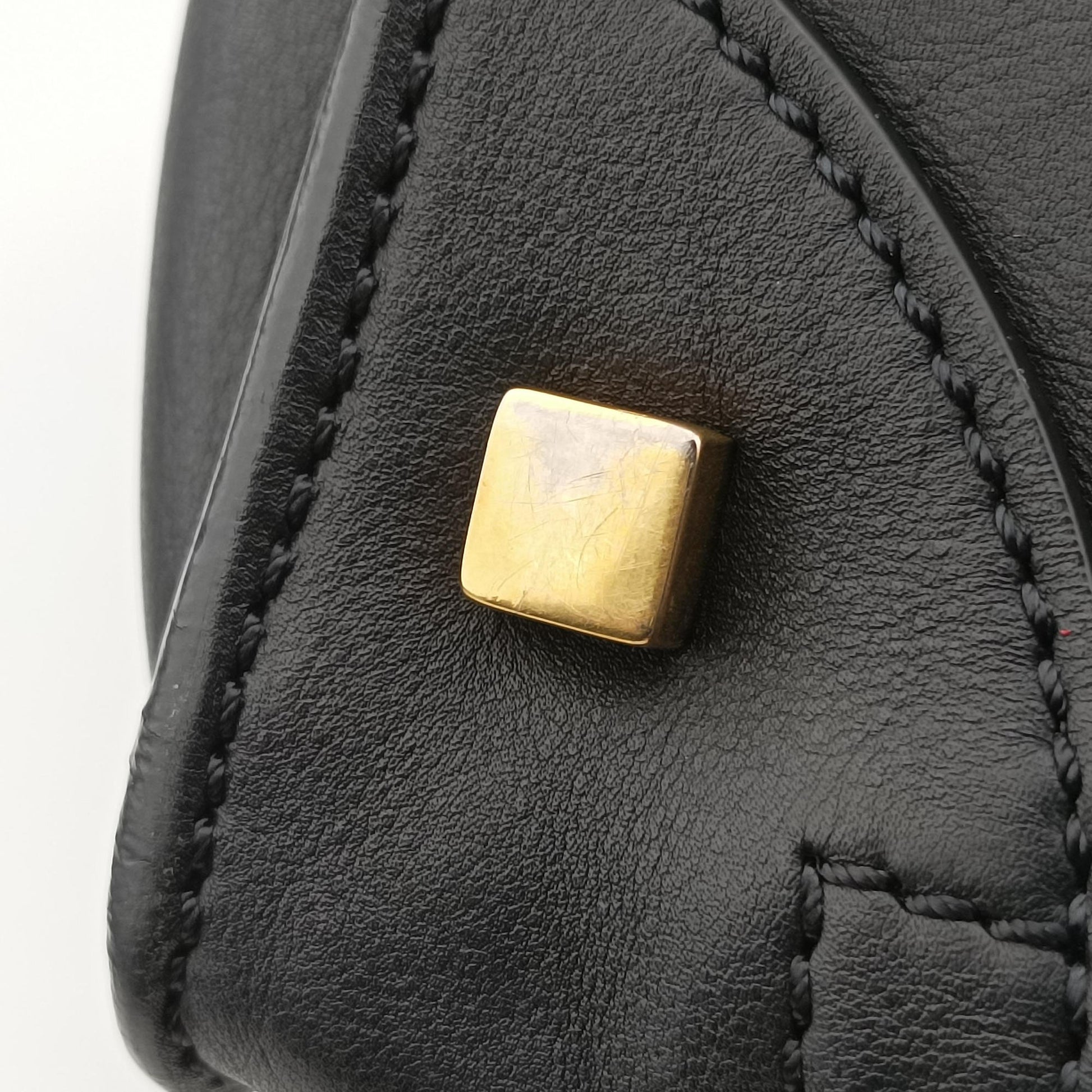 Luggage Mini Shopper Black Leather S-SN-0131 U-UP-0141ラゲージミニショッパー ブラック レザー S-SN-0131 U-UP-0141