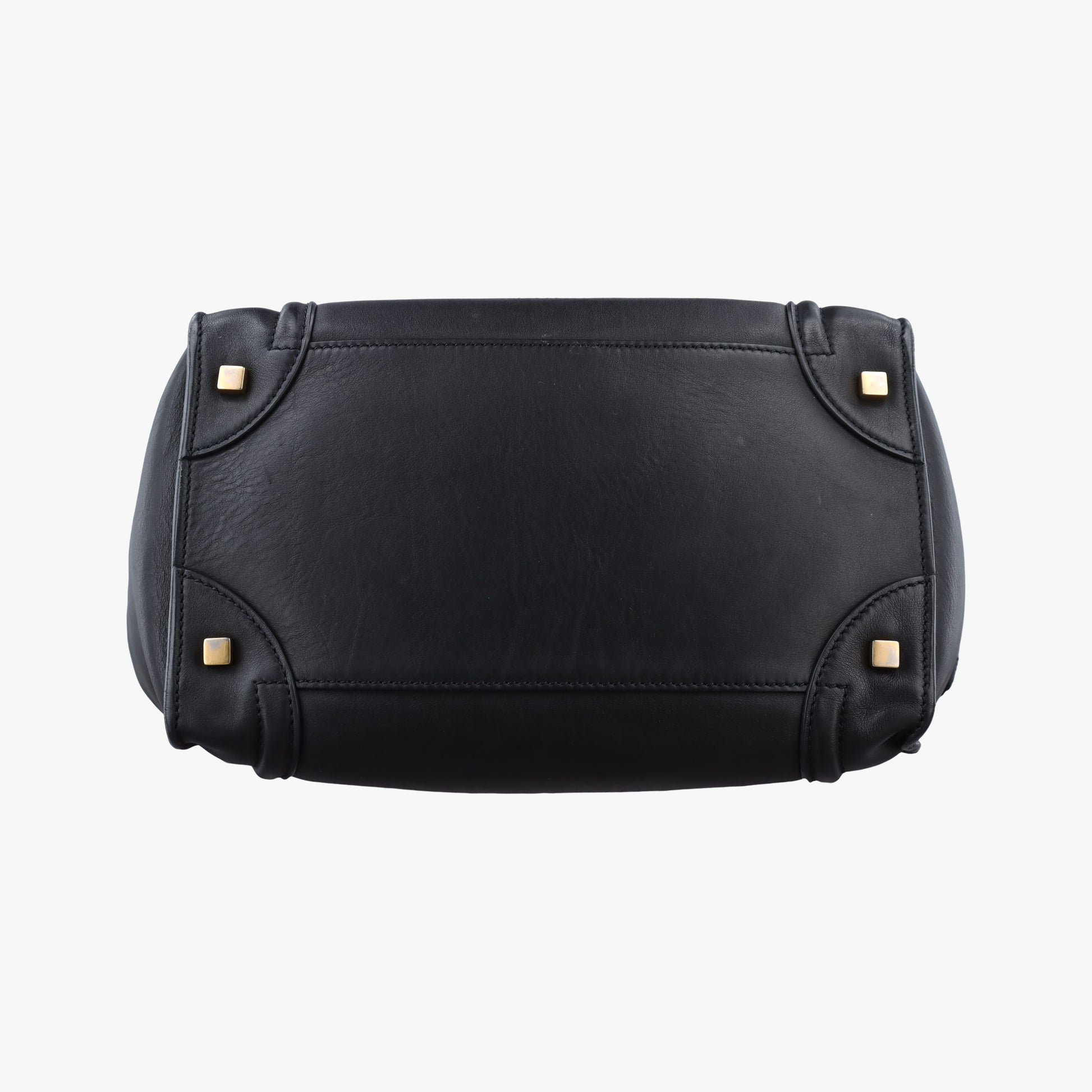 Luggage Mini Shopper Black Leather S-SN-0131 U-UP-0141ラゲージミニショッパー ブラック レザー S-SN-0131 U-UP-0141