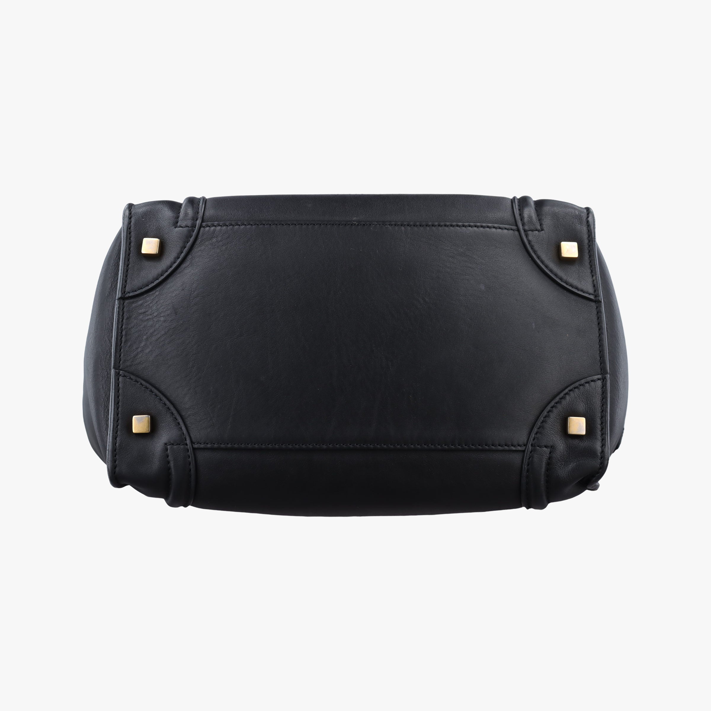 Luggage Mini Shopper Black Leather S-SN-0131 U-UP-0141ラゲージミニショッパー ブラック レザー S-SN-0131 U-UP-0141