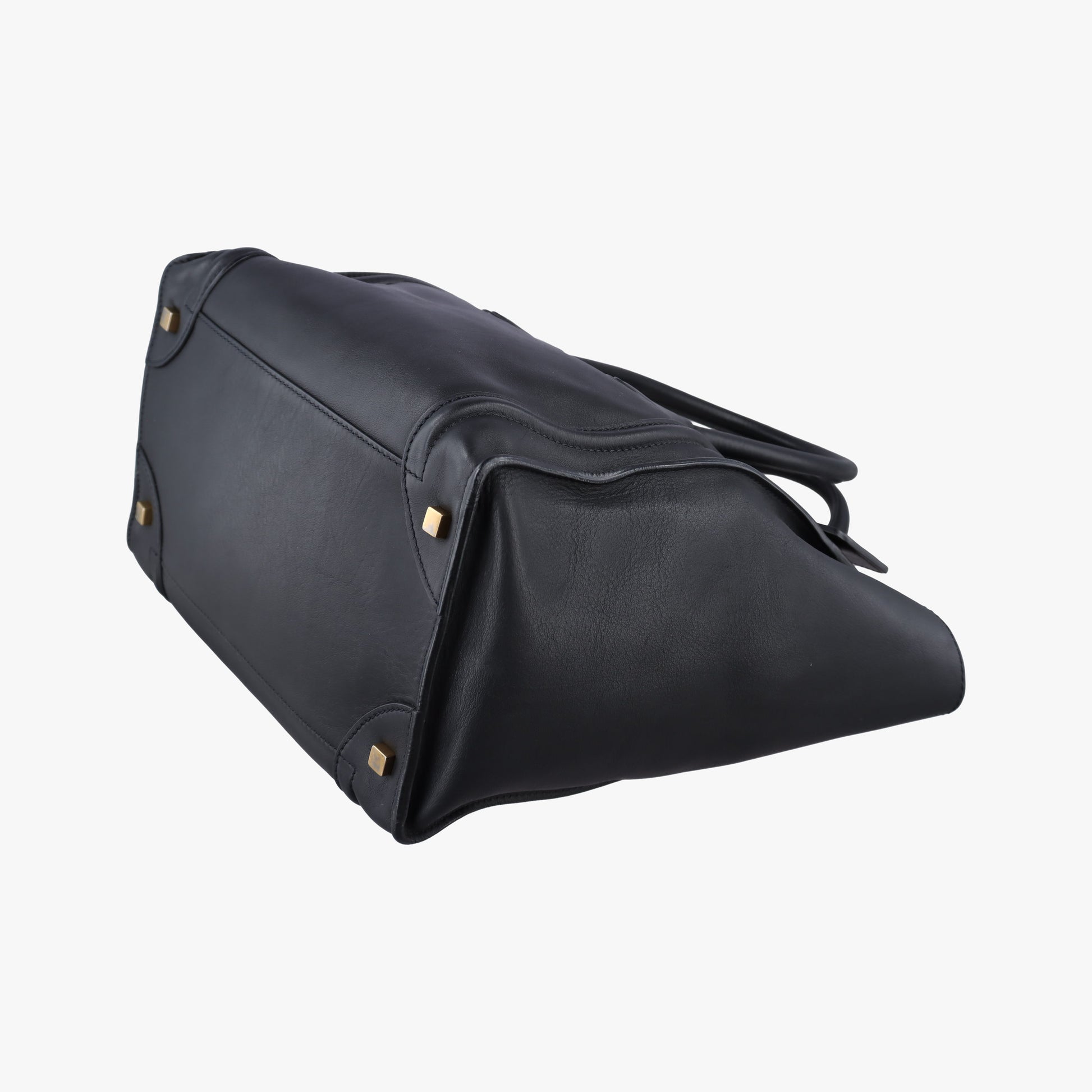 Luggage Mini Shopper Black Leather S-SN-0131 U-UP-0141ラゲージミニショッパー ブラック レザー S-SN-0131 U-UP-0141