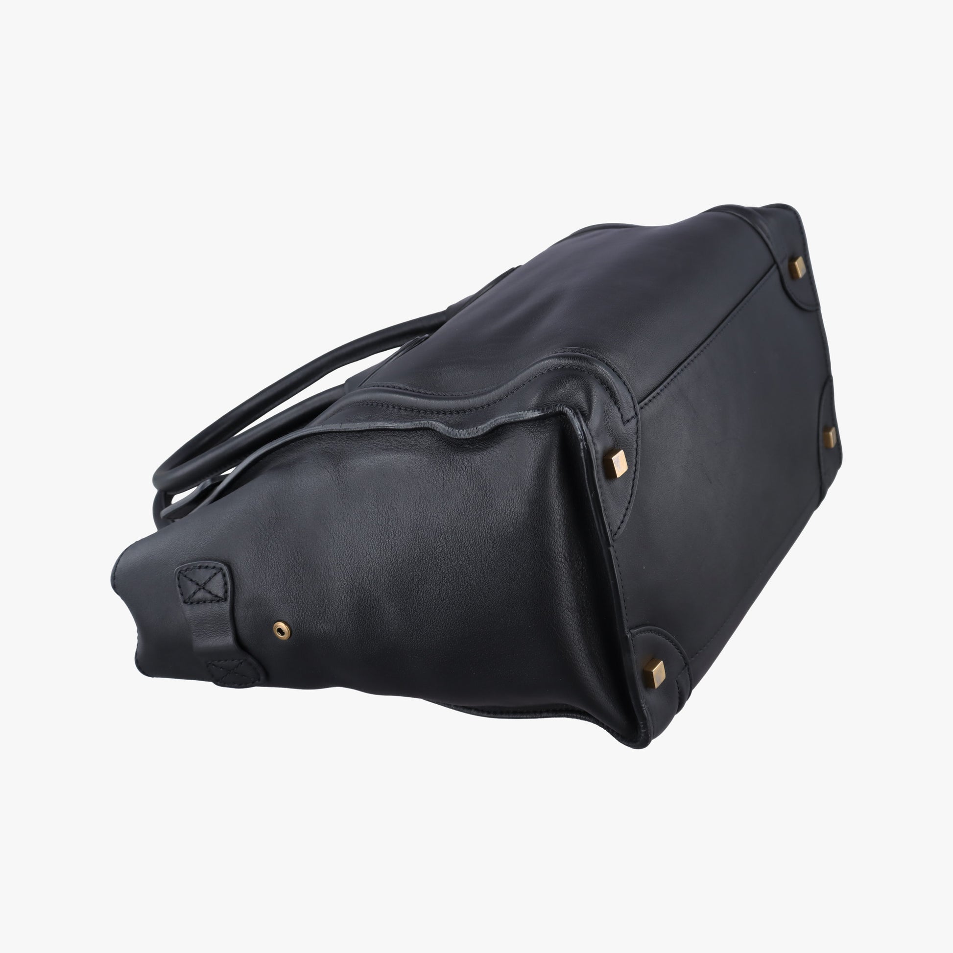 Luggage Mini Shopper Black Leather S-SN-0131 U-UP-0141ラゲージミニショッパー ブラック レザー S-SN-0131 U-UP-0141
