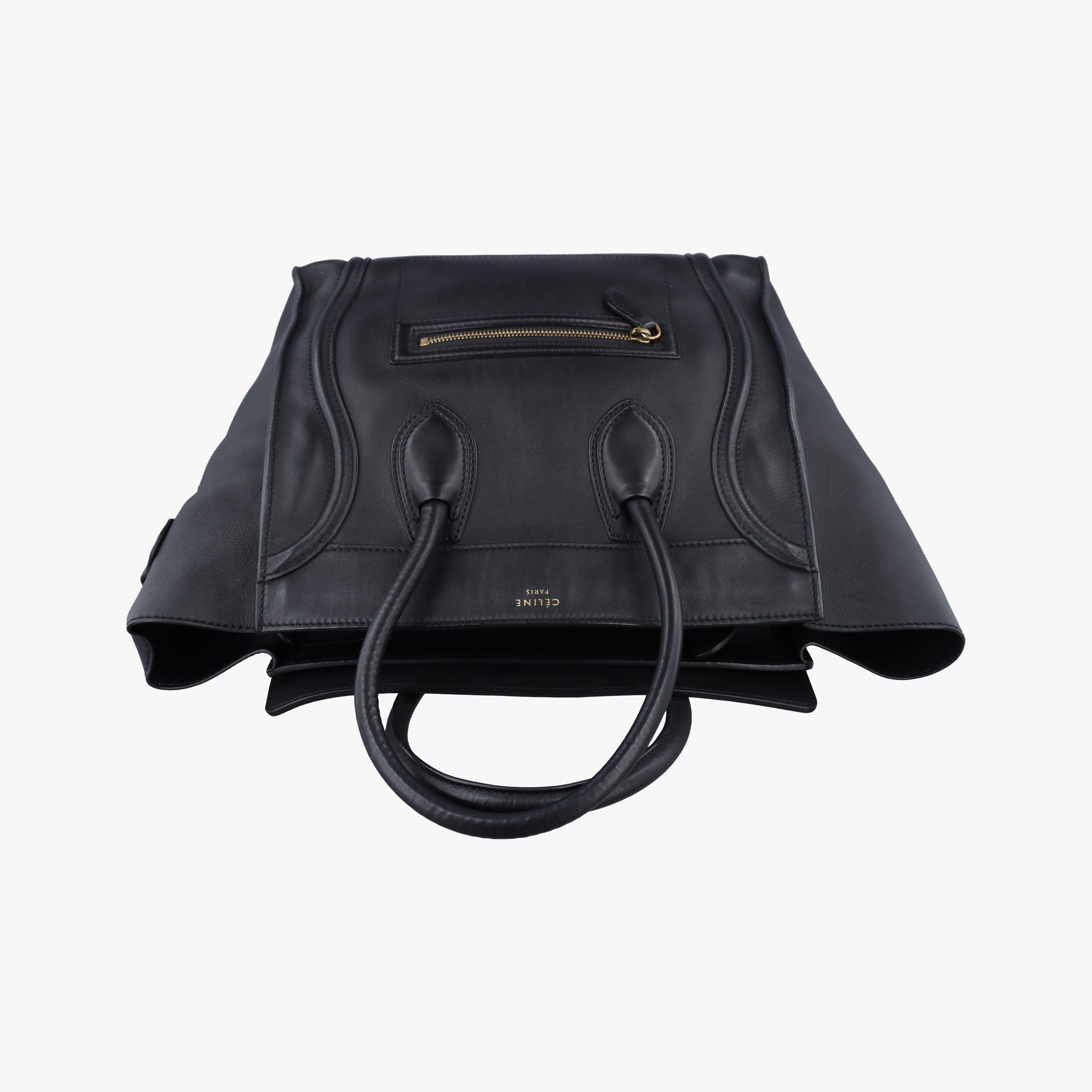 Luggage Mini Shopper Black Leather S-SN-0131 U-UP-0141ラゲージミニショッパー ブラック レザー S-SN-0131 U-UP-0141
