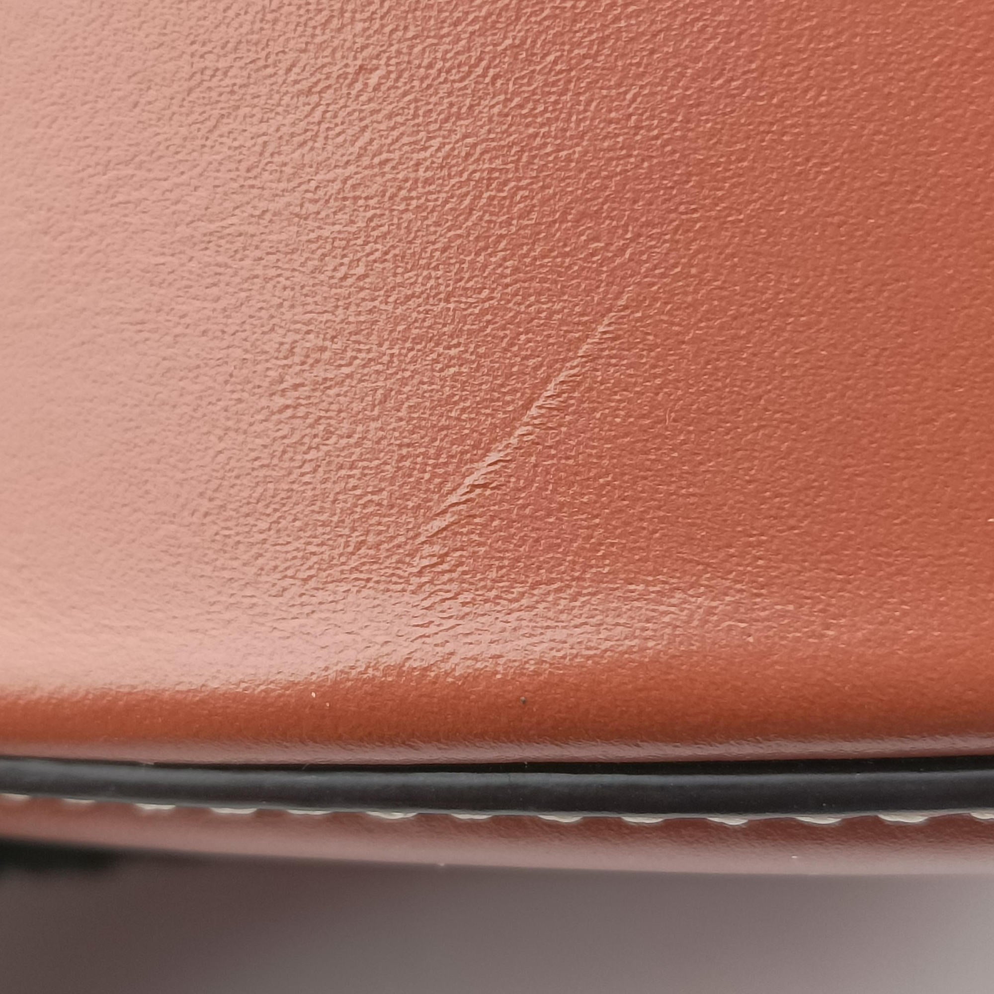 Oval Purse Cuir Triomphe Brown Leather U-SL-0262オーバルパース キュイル トリオンフ ブラウン レザー U-SL-0262