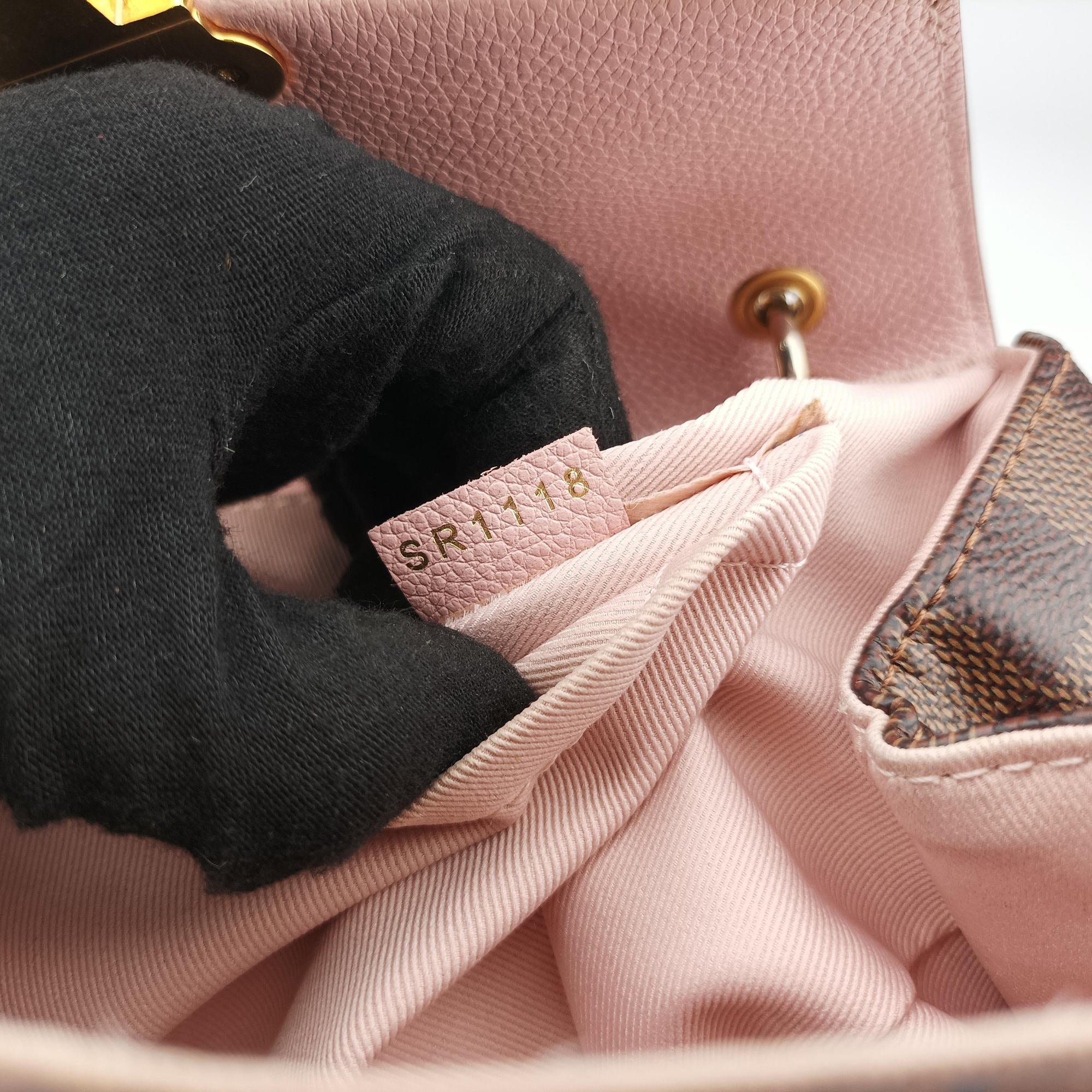 Daypack Clapton EBENE×MAGNOLIA Monogram Canvas×calf leather N42262 SR1118 IC Chipデイパック　クラプトン エベヌ×マグノリア モノグラムキャンバス×カーフレザー N42262 SR1118 ICチップ