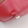 Valentine heart charm beige×red Canvas×Leather 309122 G013679720バレンタイン ハートチャーム ベージュ×レッド キャンバス×レザー 309122 G013679720