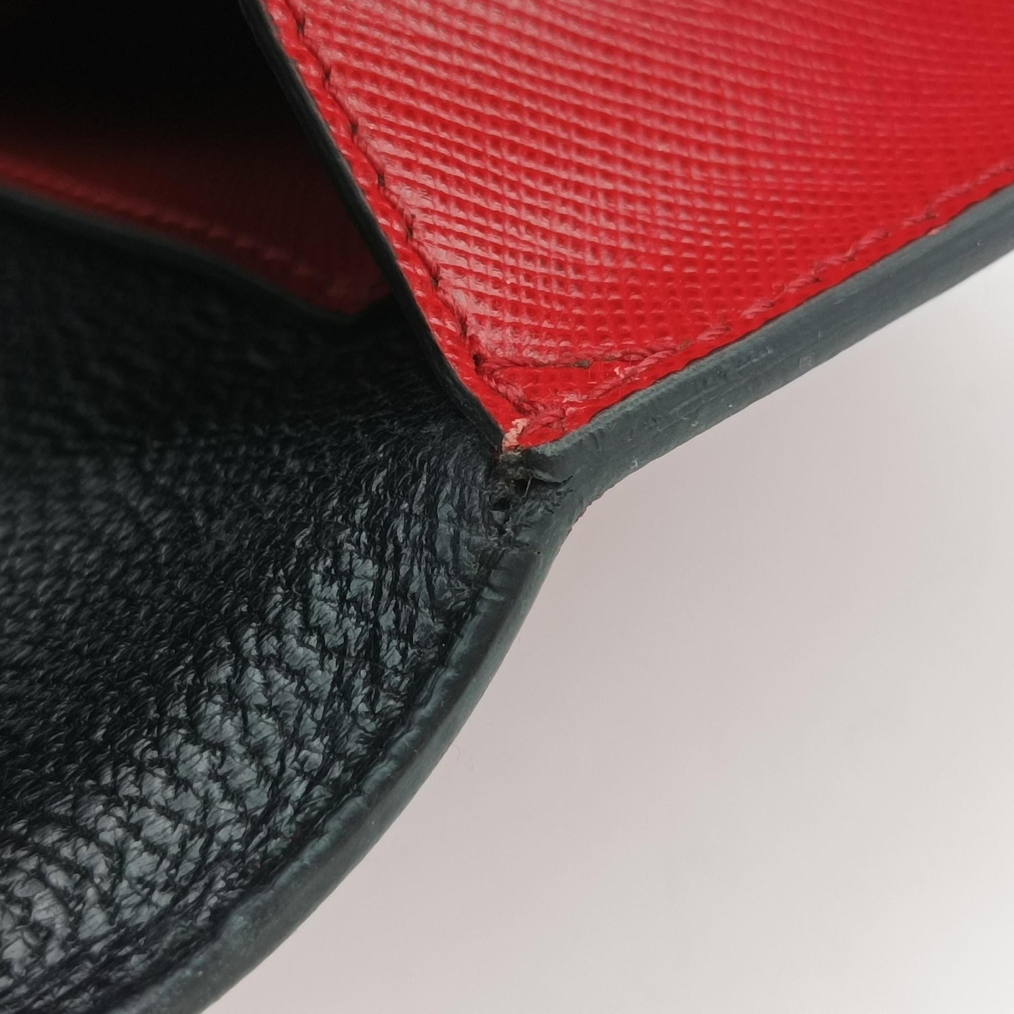 Sound Lock Red SAFFIANO Leather BN0924 7/Bサウンドロック レッド サフィアーノレザー BN0924 7/B