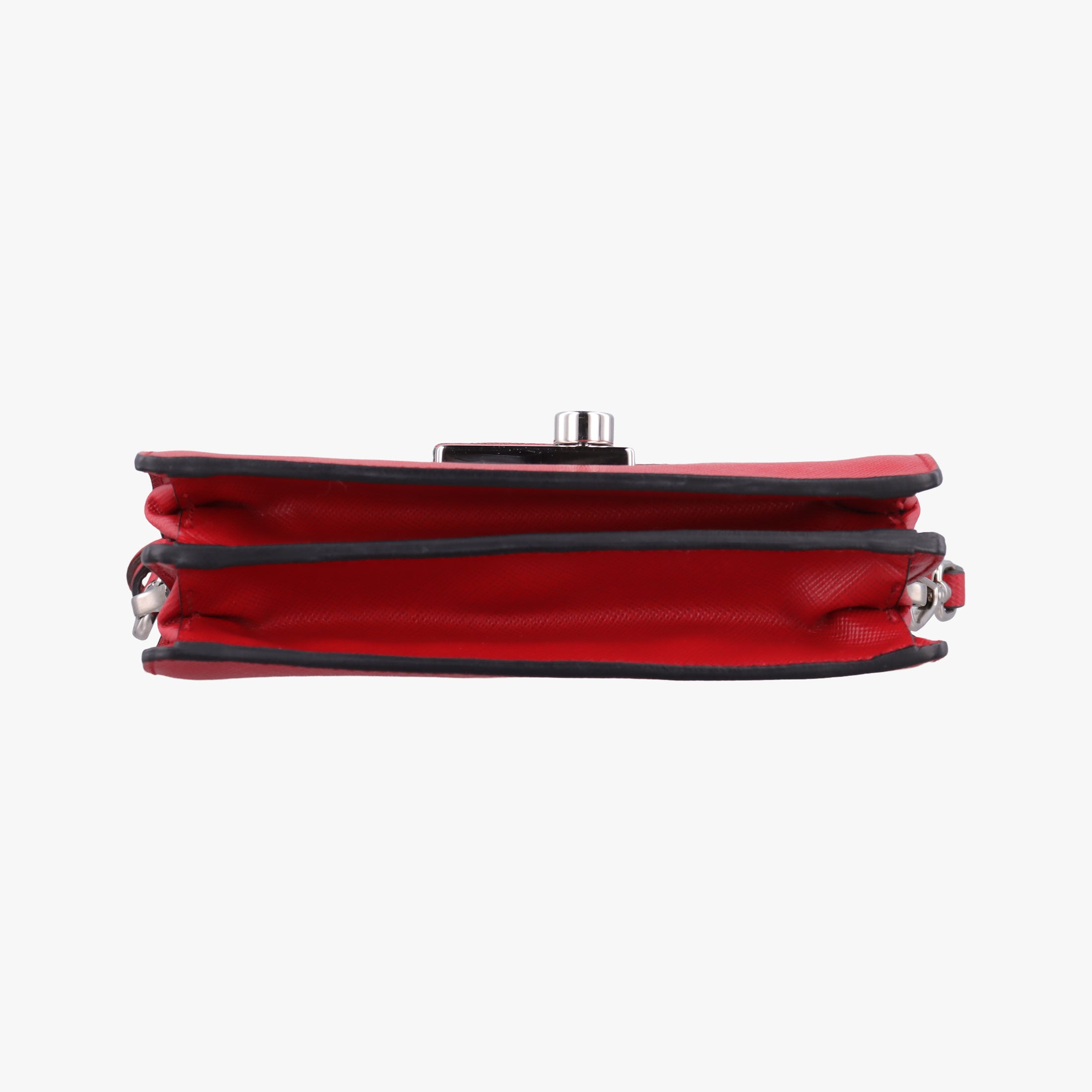 Sound Lock Red SAFFIANO Leather BN0924 7/Bサウンドロック レッド サフィアーノレザー BN0924 7/B