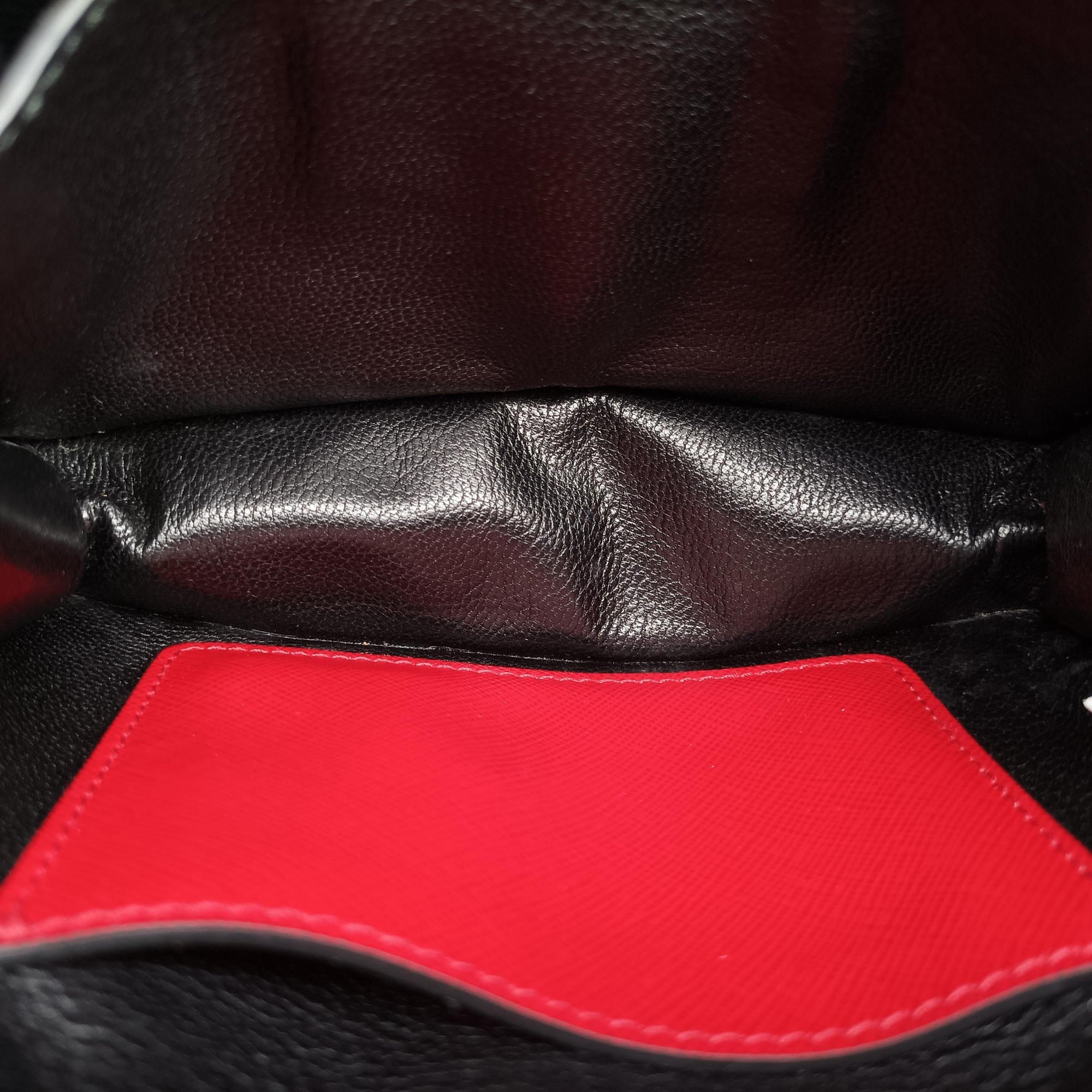 Sound Lock Red SAFFIANO Leather BN0924 7/Bサウンドロック レッド サフィアーノレザー BN0924 7/B