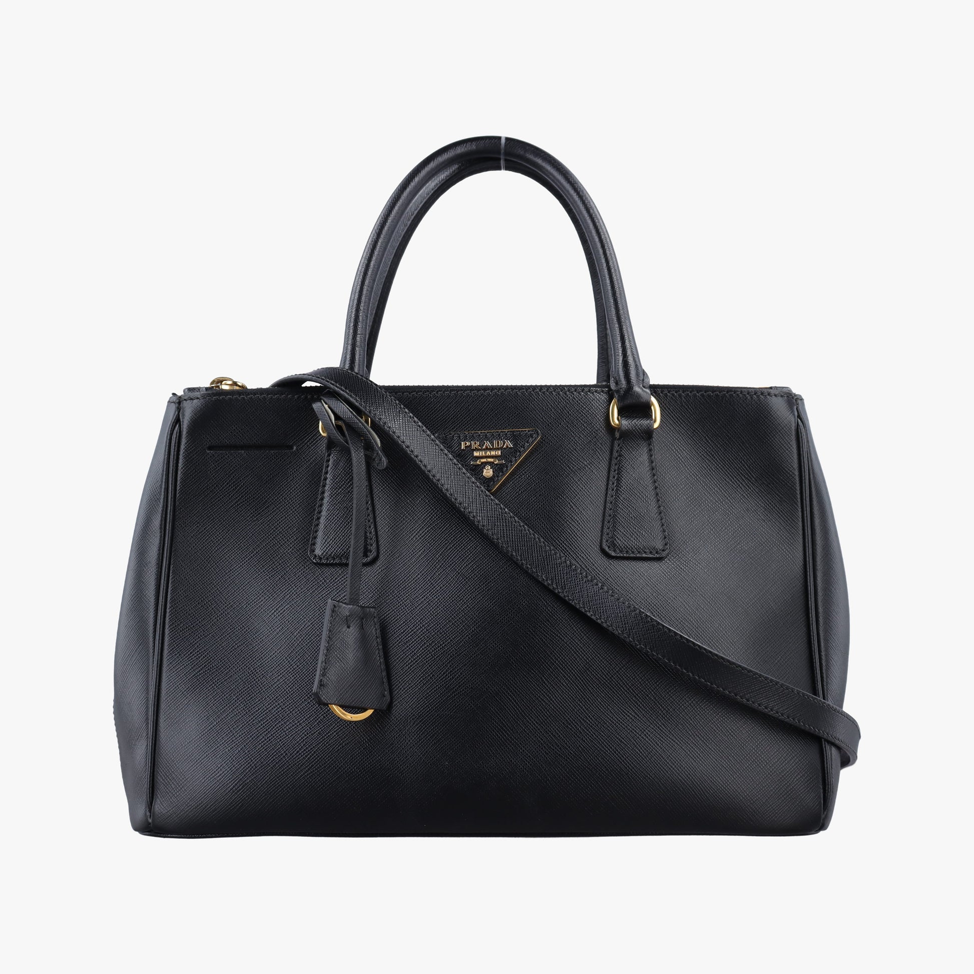 Galleria Black SAFFIANO Leather BN2274 117ガレリア ブラック サフィアーノレザー BN2274 117