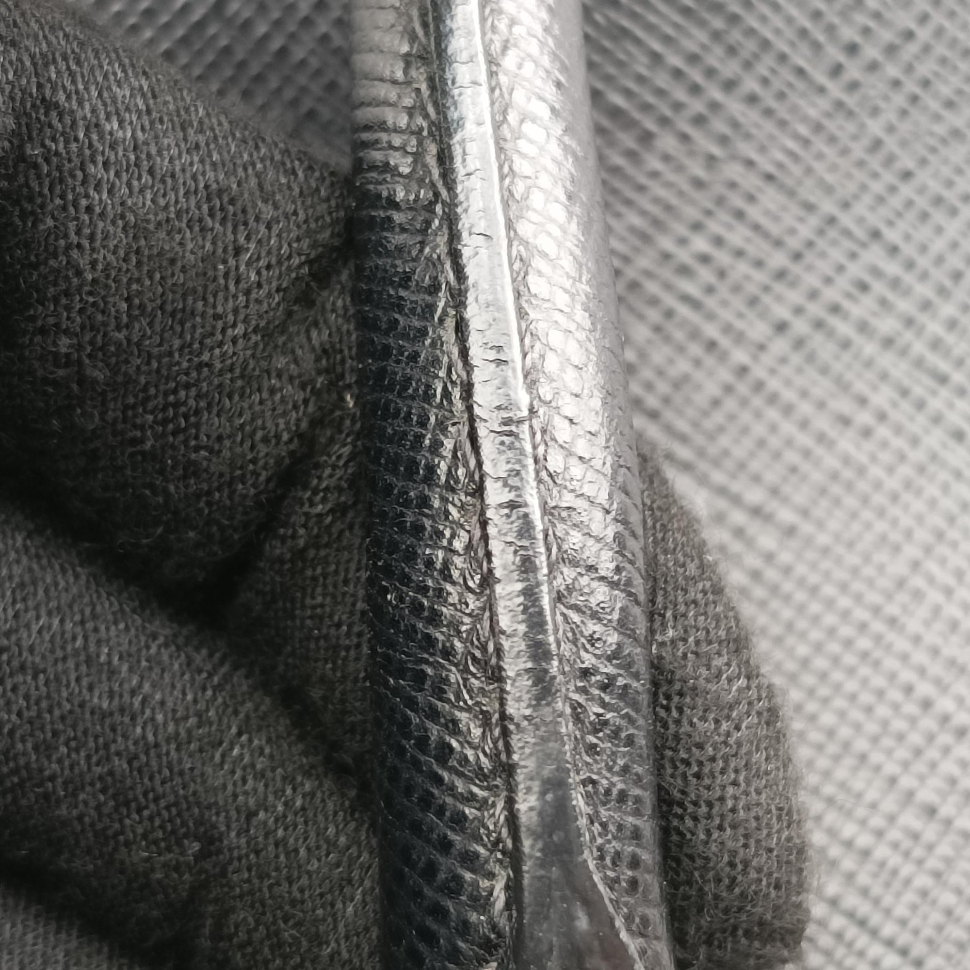 Galleria Black SAFFIANO Leather BN2274 117ガレリア ブラック サフィアーノレザー BN2274 117