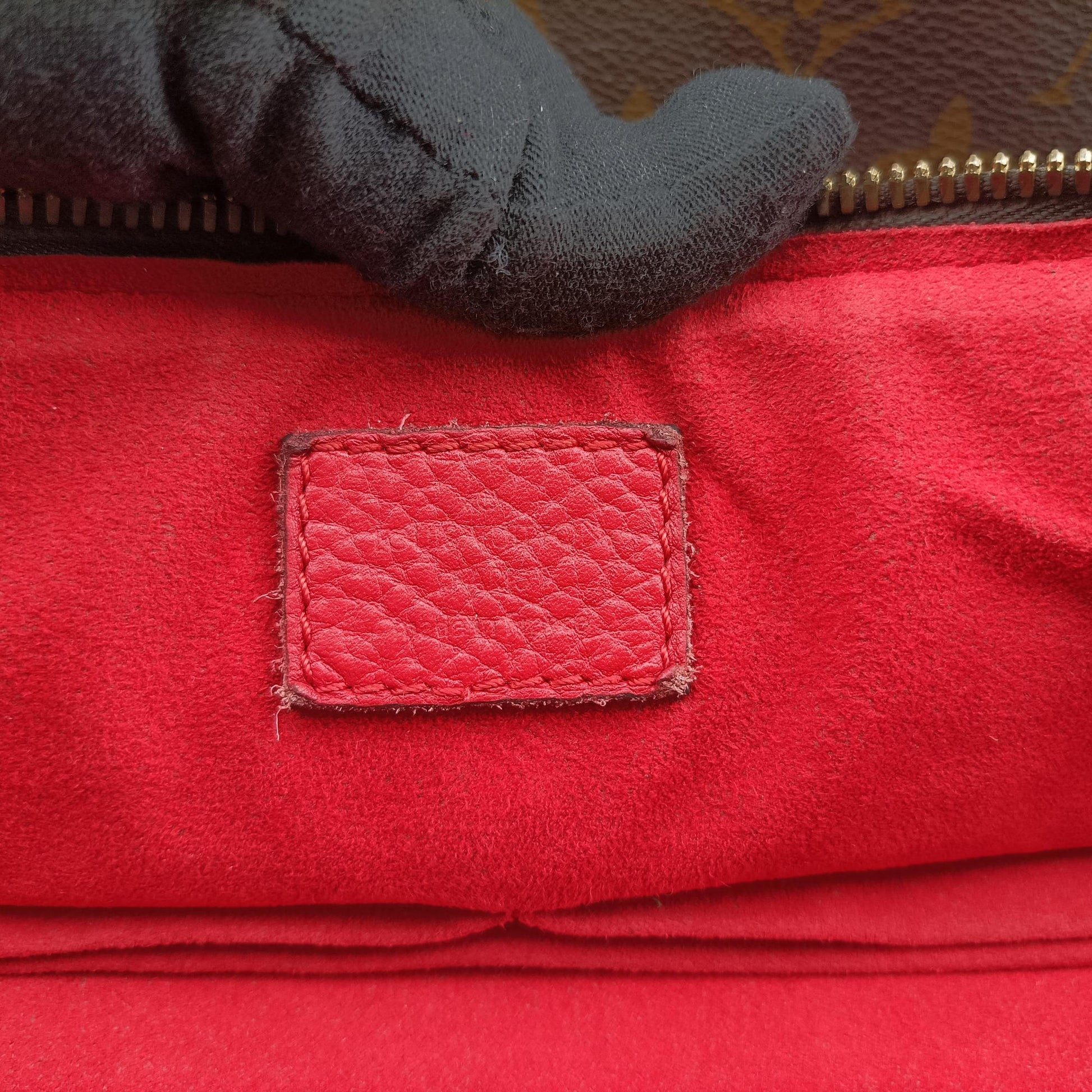 ESTRELA brown×COQUELICOT Monogram Canvas×calf leather M51193 MI0196エストレーラ モノグラム/ブラウン×コクリコ モノグラムキャンバス×カーフレザー M51193 MI0196