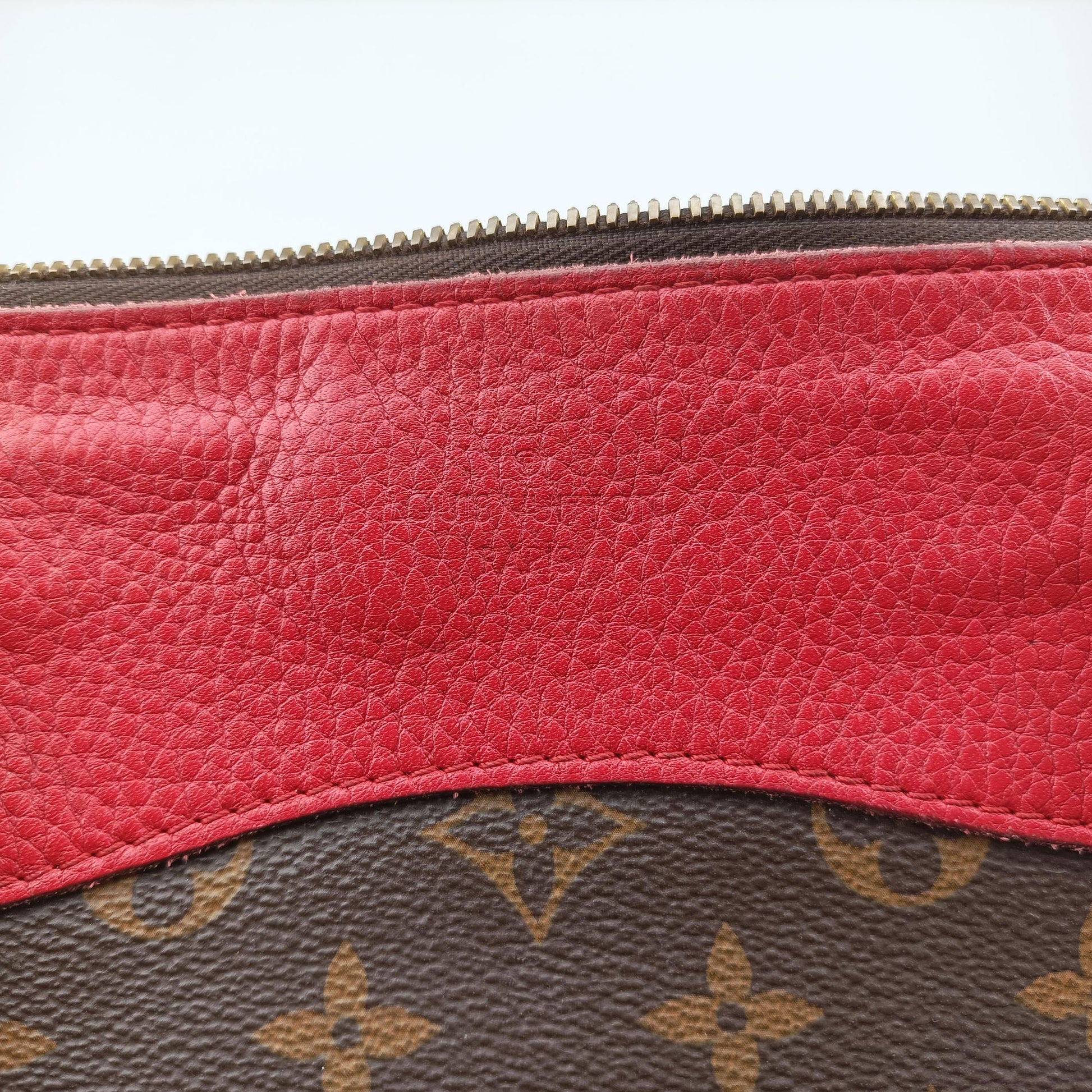 ESTRELA brown×COQUELICOT Monogram Canvas×calf leather M51193 MI0196エストレーラ モノグラム/ブラウン×コクリコ モノグラムキャンバス×カーフレザー M51193 MI0196