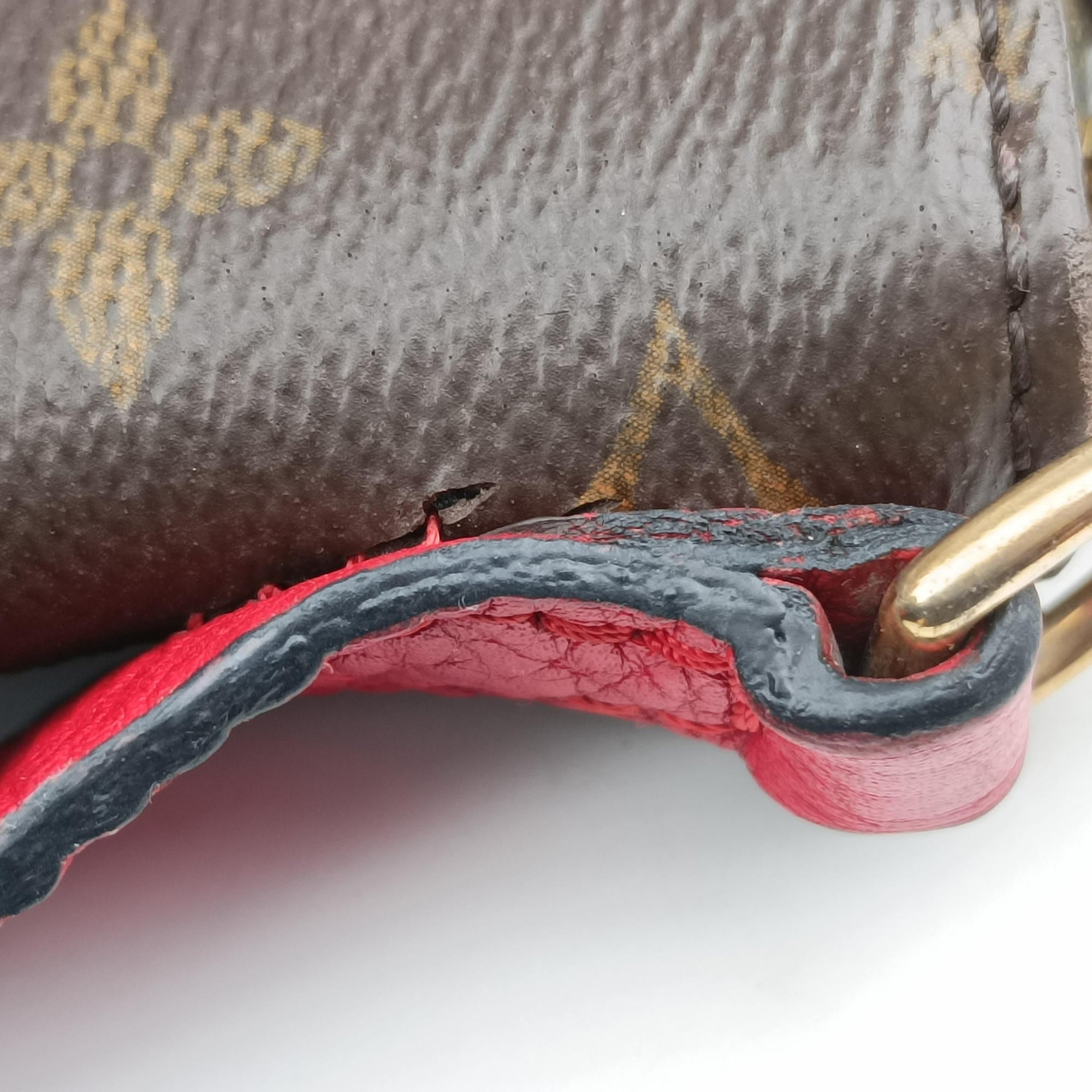ESTRELA brown×COQUELICOT Monogram Canvas×calf leather M51193 MI0196エストレーラ モノグラム/ブラウン×コクリコ モノグラムキャンバス×カーフレザー M51193 MI0196