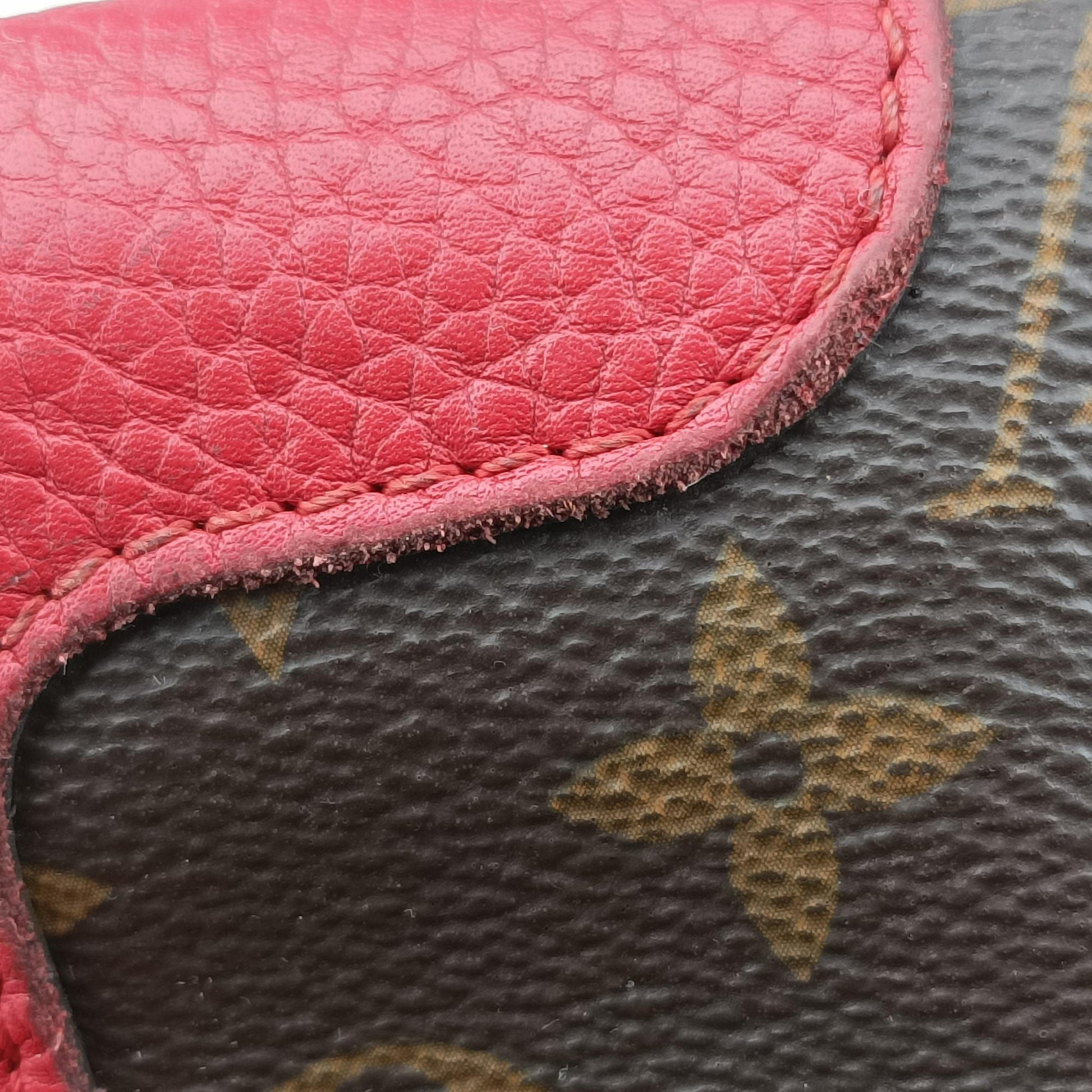 ESTRELA brown×COQUELICOT Monogram Canvas×calf leather M51193 MI0196エストレーラ モノグラム/ブラウン×コクリコ モノグラムキャンバス×カーフレザー M51193 MI0196