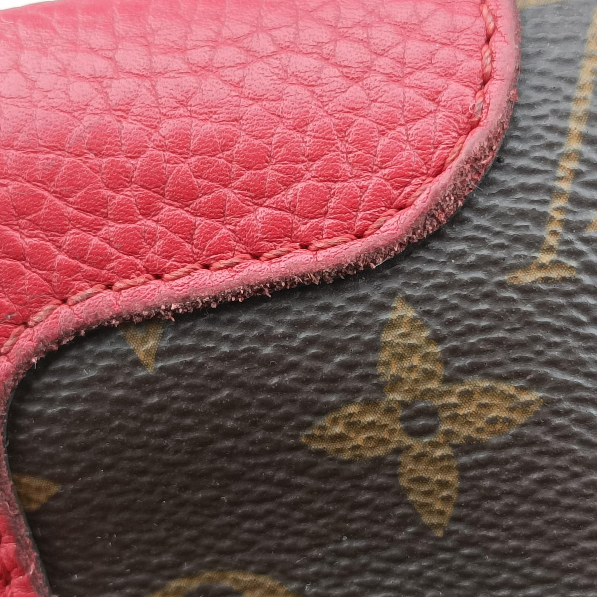 ESTRELA brown×COQUELICOT Monogram Canvas×calf leather M51193 MI0196エストレーラ モノグラム/ブラウン×コクリコ モノグラムキャンバス×カーフレザー M51193 MI0196