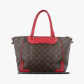 ESTRELA brown×COQUELICOT Monogram Canvas×calf leather M51193 MI0196エストレーラ モノグラム/ブラウン×コクリコ モノグラムキャンバス×カーフレザー M51193 MI0196
