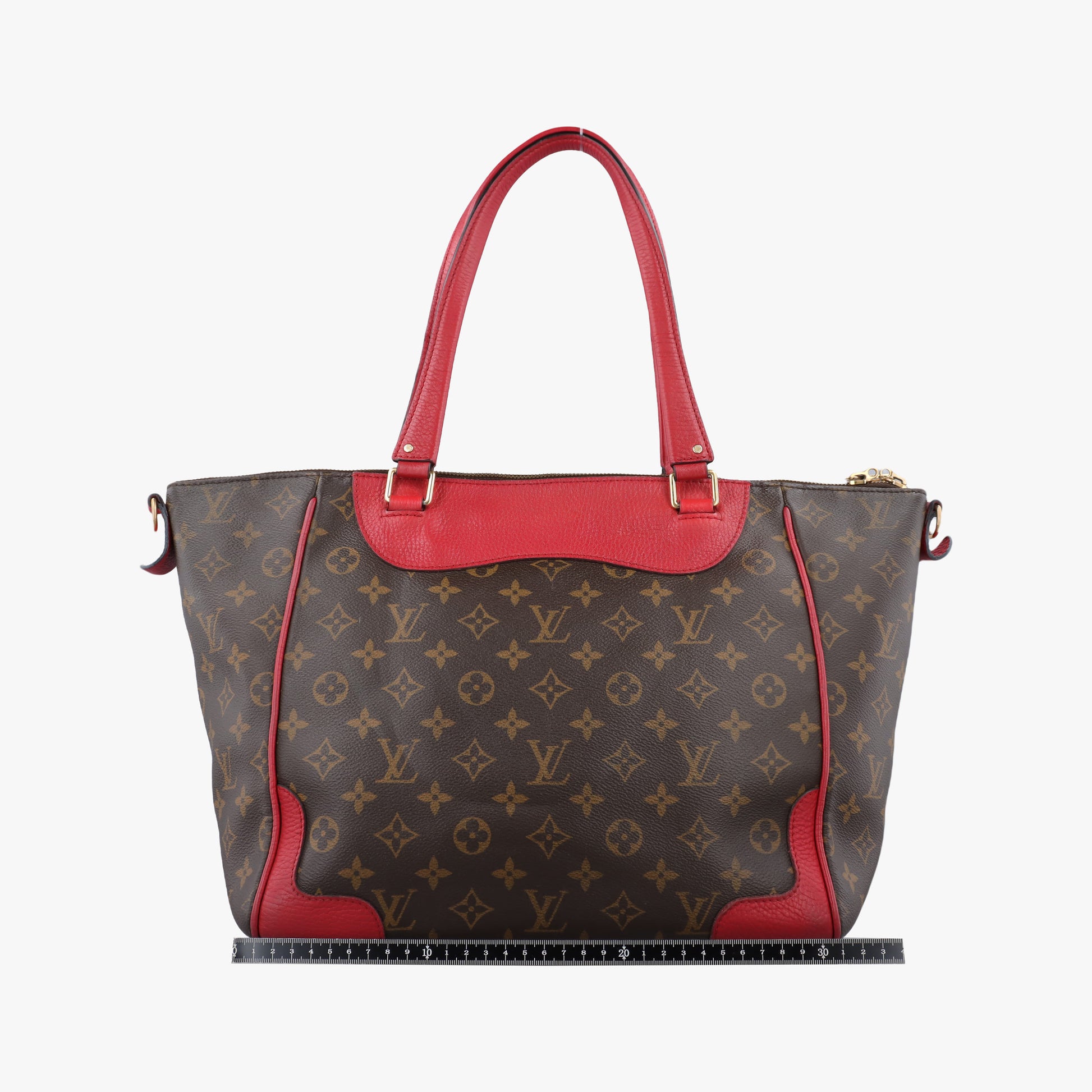 ESTRELA brown×COQUELICOT Monogram Canvas×calf leather M51193 MI0196エストレーラ モノグラム/ブラウン×コクリコ モノグラムキャンバス×カーフレザー M51193 MI0196
