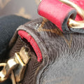 ESTRELA brown×COQUELICOT Monogram Canvas×calf leather M51193 MI0196エストレーラ モノグラム/ブラウン×コクリコ モノグラムキャンバス×カーフレザー M51193 MI0196