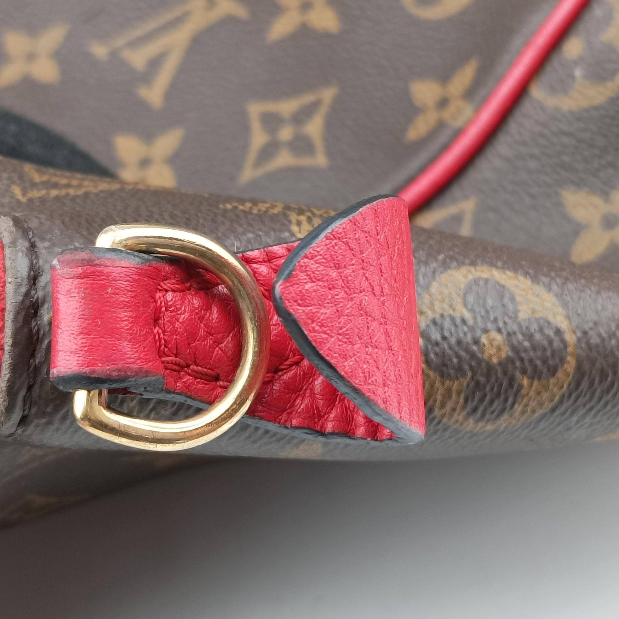 ESTRELA brown×COQUELICOT Monogram Canvas×calf leather M51193 MI0196エストレーラ モノグラム/ブラウン×コクリコ モノグラムキャンバス×カーフレザー M51193 MI0196