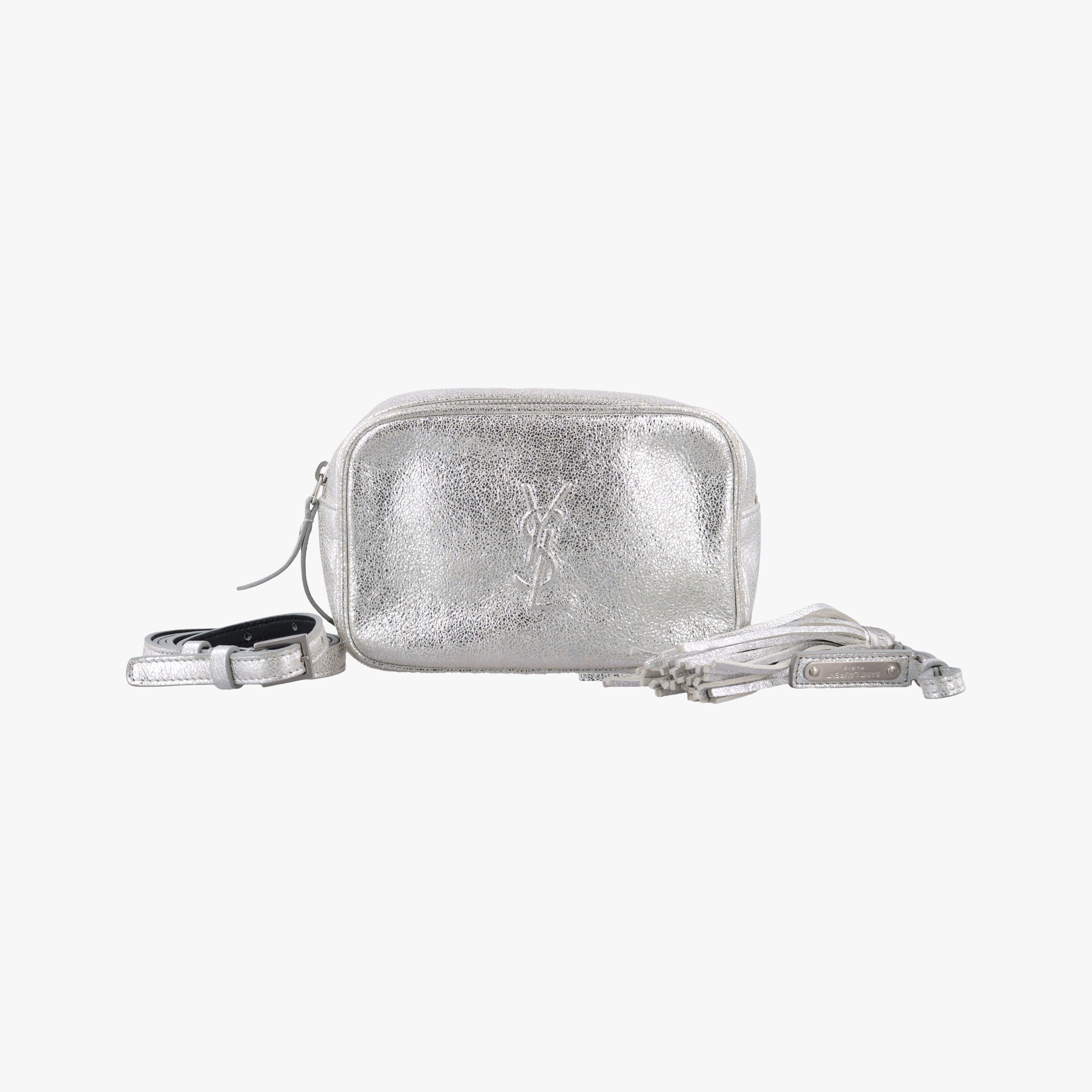 Lou camera Silver Leather 527096 PTR527096.1118ルー カメラ シルバー レザー 527096 PTR527096.1118