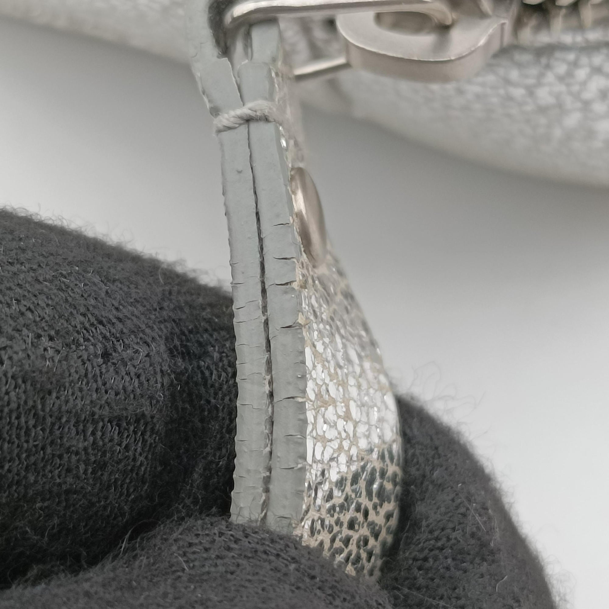 Lou camera Silver Leather 527096 PTR527096.1118ルー カメラ シルバー レザー 527096 PTR527096.1118