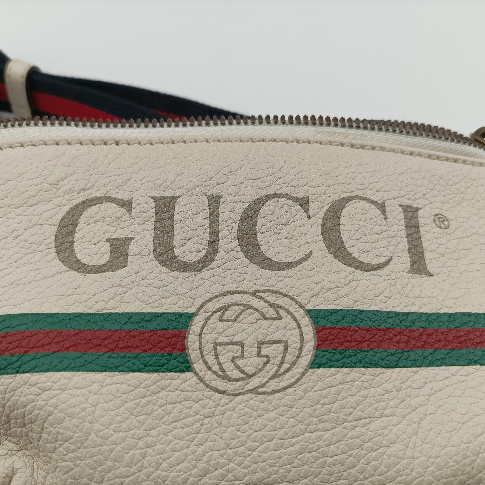 Print White Leather 527792 A031051770グッチプリント ホワイト レザー 527792 A031051770