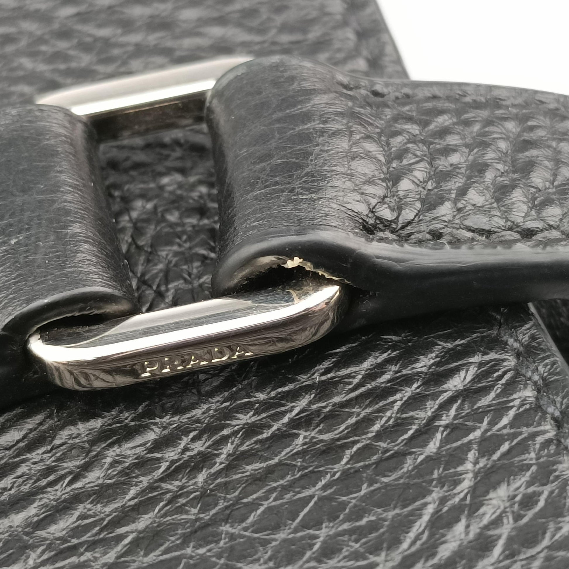 Vitello Phenix Black Leather 204ヴィッテロ フェニックス ブラック レザー 204