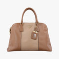 Promenade Brown×Beige SAFFIANO Leather BL0837 180 10プロムナード ブラウン×ベージュ サフィアーノレザー BL0837 180 10