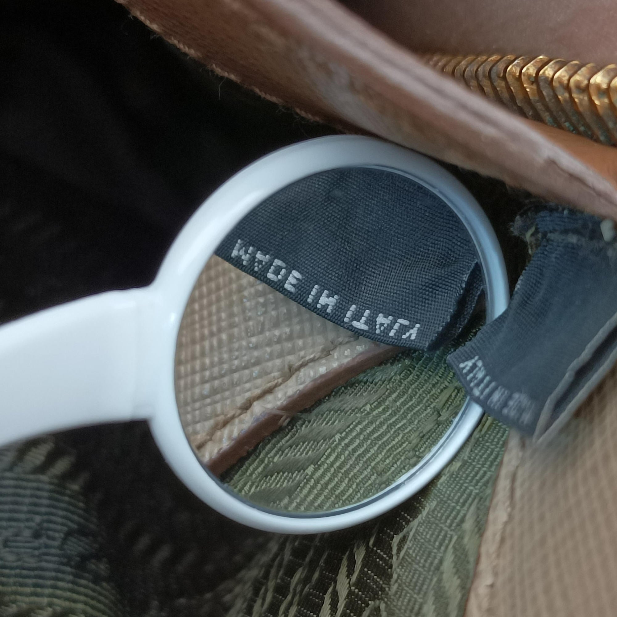 Promenade Brown×Beige SAFFIANO Leather BL0837 180 10プロムナード ブラウン×ベージュ サフィアーノレザー BL0837 180 10