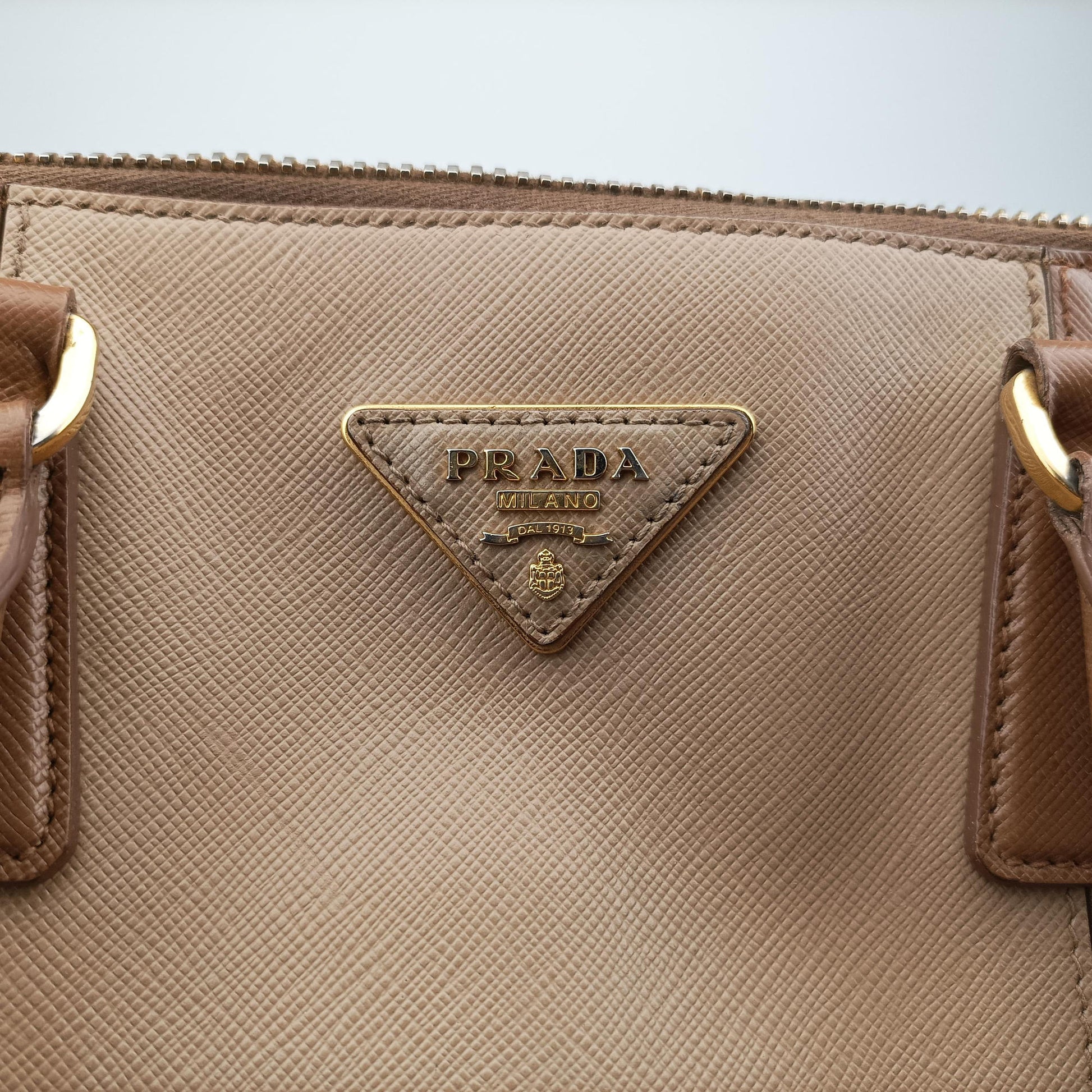 Promenade Brown×Beige SAFFIANO Leather BL0837 180 10プロムナード ブラウン×ベージュ サフィアーノレザー BL0837 180 10