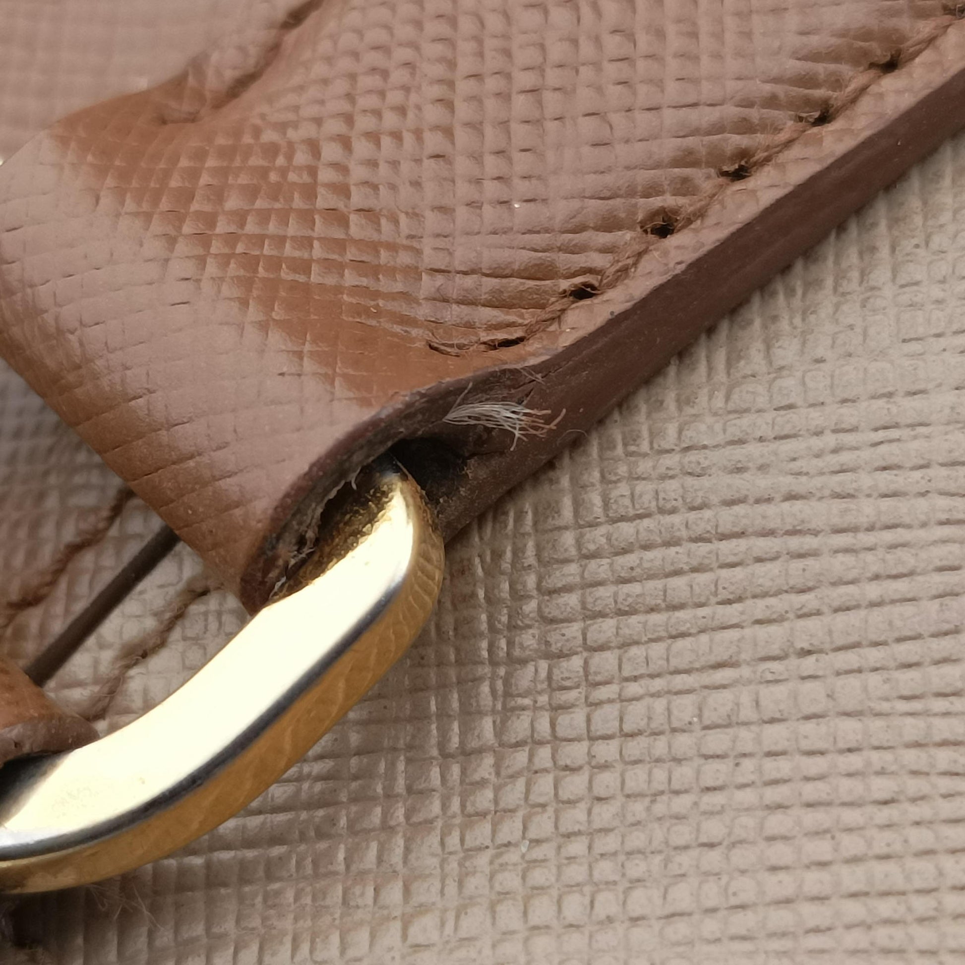 Promenade Brown×Beige SAFFIANO Leather BL0837 180 10プロムナード ブラウン×ベージュ サフィアーノレザー BL0837 180 10