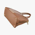 Promenade Brown×Beige SAFFIANO Leather BL0837 180 10プロムナード ブラウン×ベージュ サフィアーノレザー BL0837 180 10
