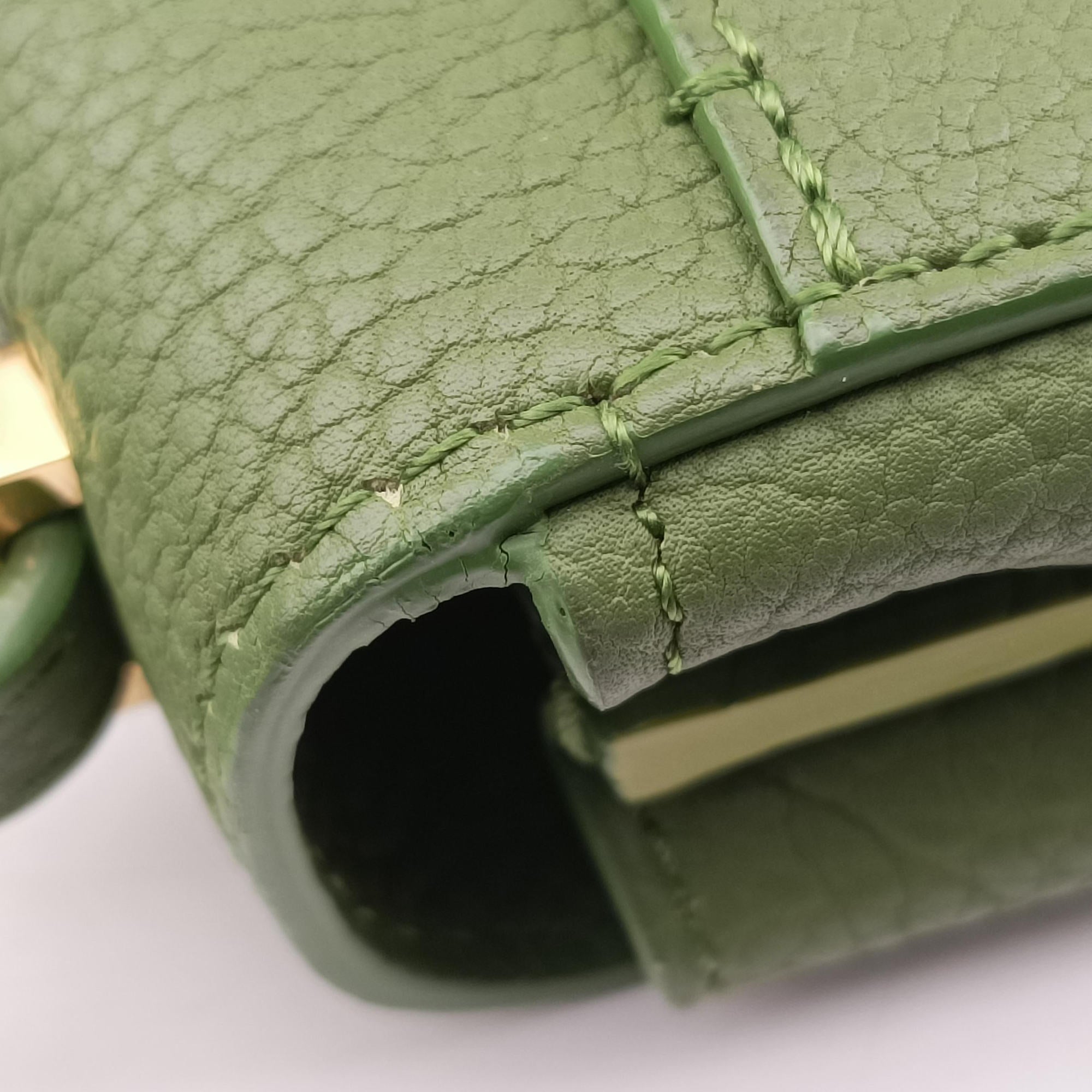 Mutin Green Leather CO6Hミュタン グリーン レザー CO6H