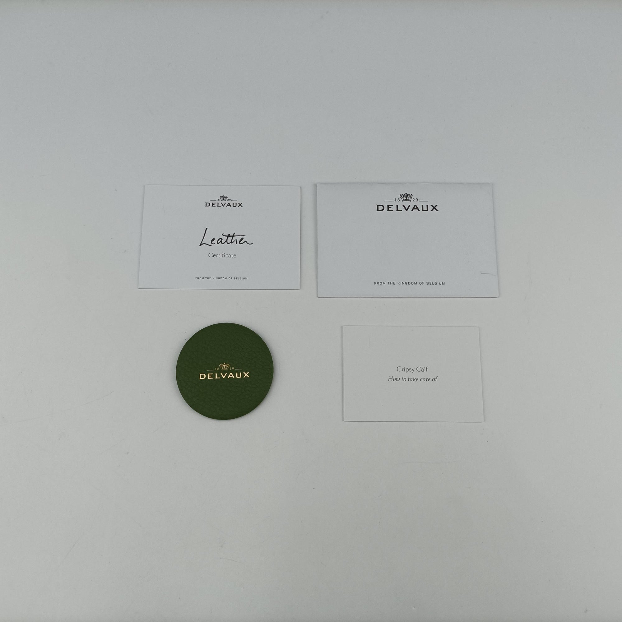 Mutin Green Leather CO6Hミュタン グリーン レザー CO6H