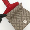 Dionysus beige×red PVC coated canvas × suede 421970 I020292784ディオニュソス ベージュ×レッド PVCコーティングキャンバス × スエード 421970 I020292784