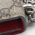 Dionysus beige×red PVC coated canvas × suede 421970 I020292784ディオニュソス ベージュ×レッド PVCコーティングキャンバス × スエード 421970 I020292784