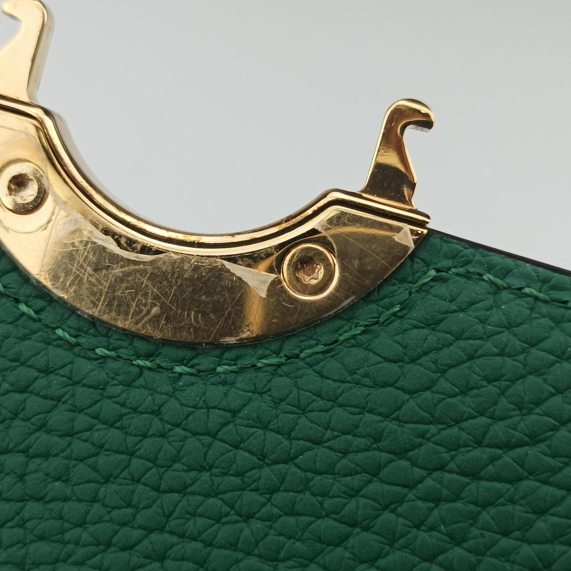 Legenne PM Green leather B2110レジェンヌ PM グリーン レザー B2110