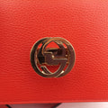 Interlocking G Orange Leather 510304 H025941460インターロッキングG オレンジ レザー 510304 H025941460