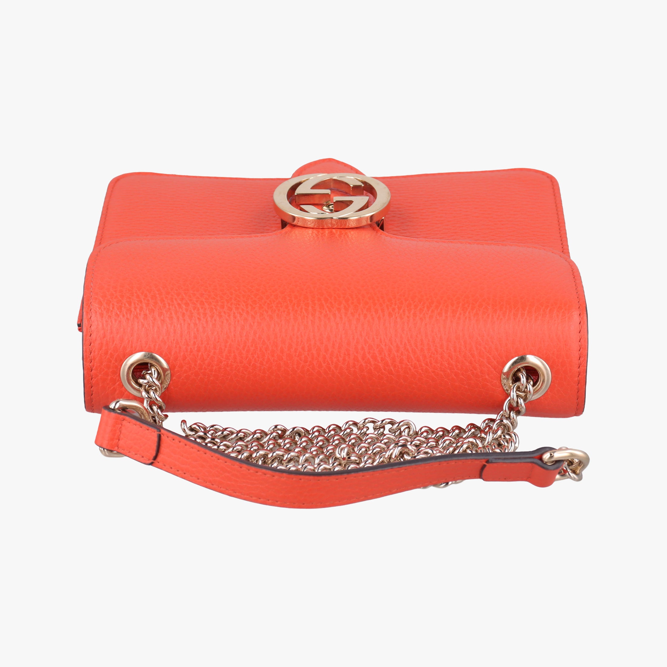 Interlocking G Orange Leather 510304 H025941460インターロッキングG オレンジ レザー 510304 H025941460