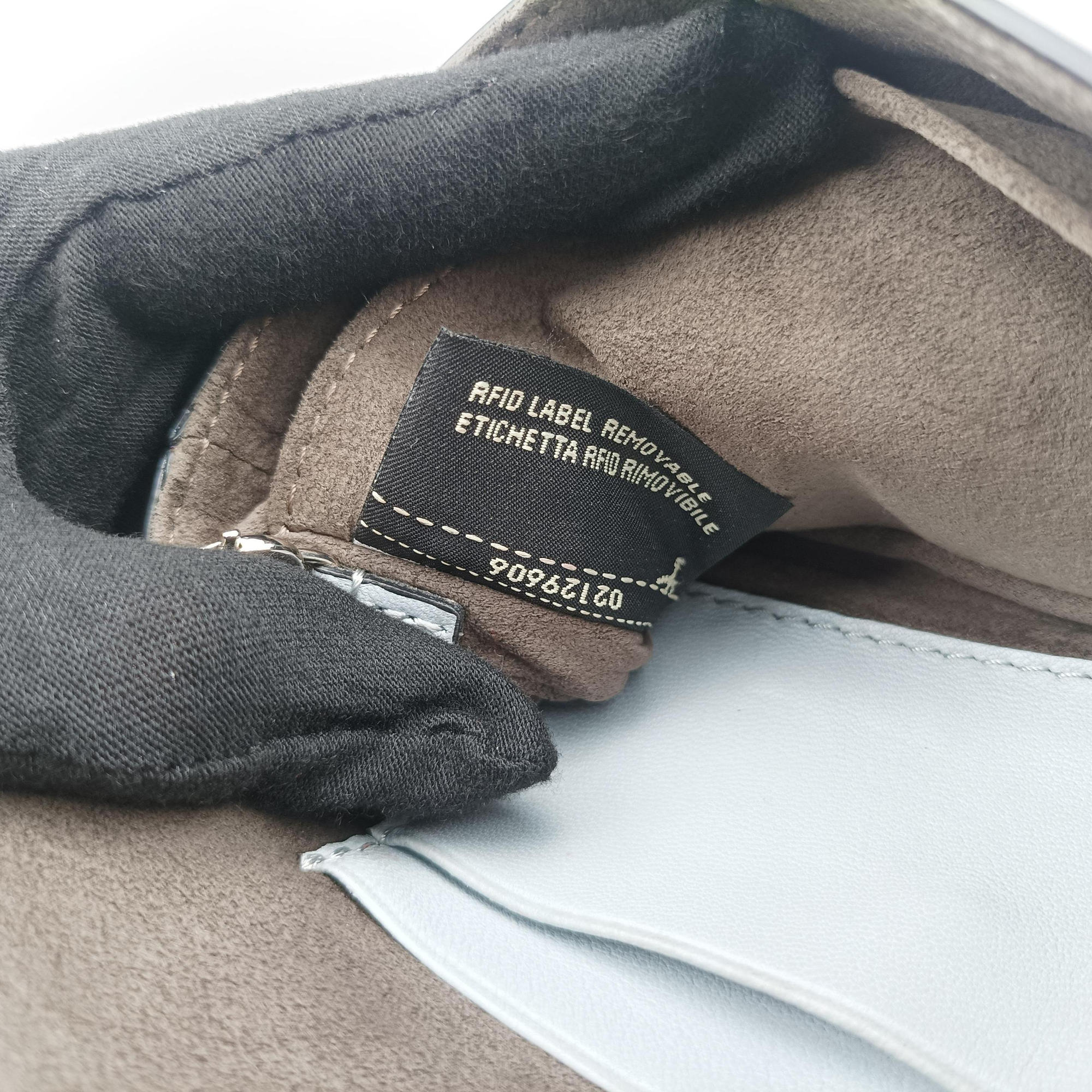 monster micro Baguette GreyBlue Leather 8M0354 8M0354-3ZQ-169-3355モンスターマイクロバケット グレーブルー レザー 8M0354 8M0354-3ZQ-169-3355